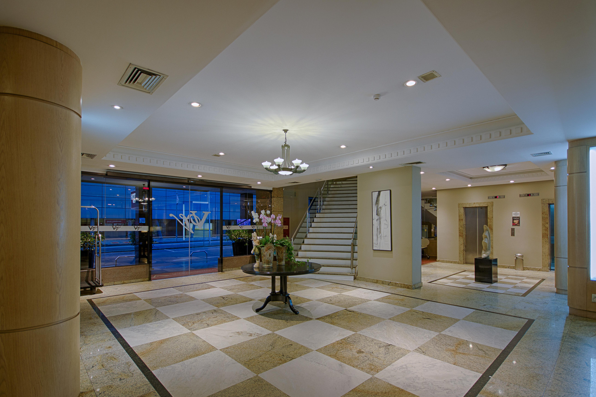 Vista Lobby Hotel Victoria Villa Curitiba By Nacional Inn