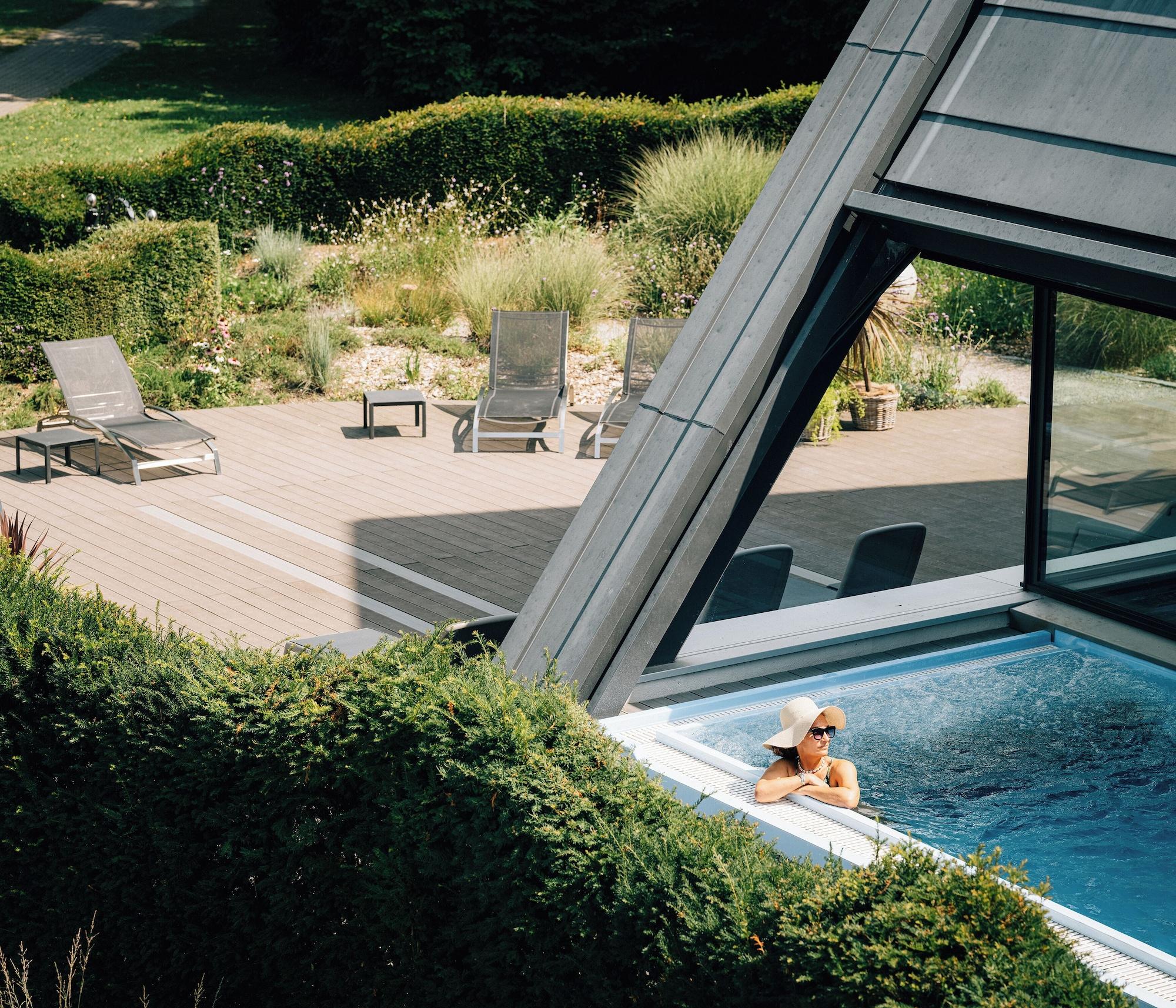 Vista Piscina Deltapark Vitalresort