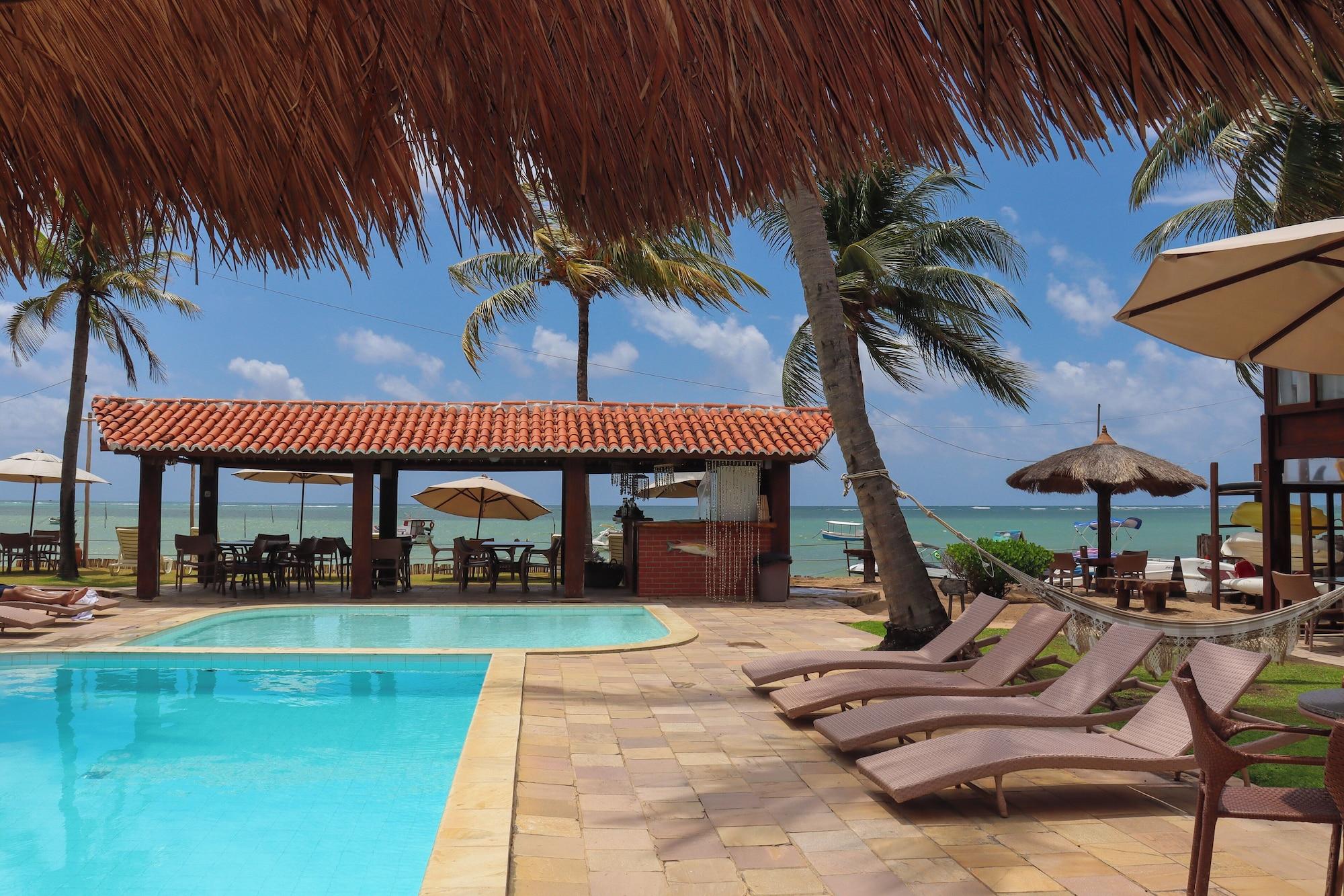Vista Piscina Pousada Vivenda Oriente