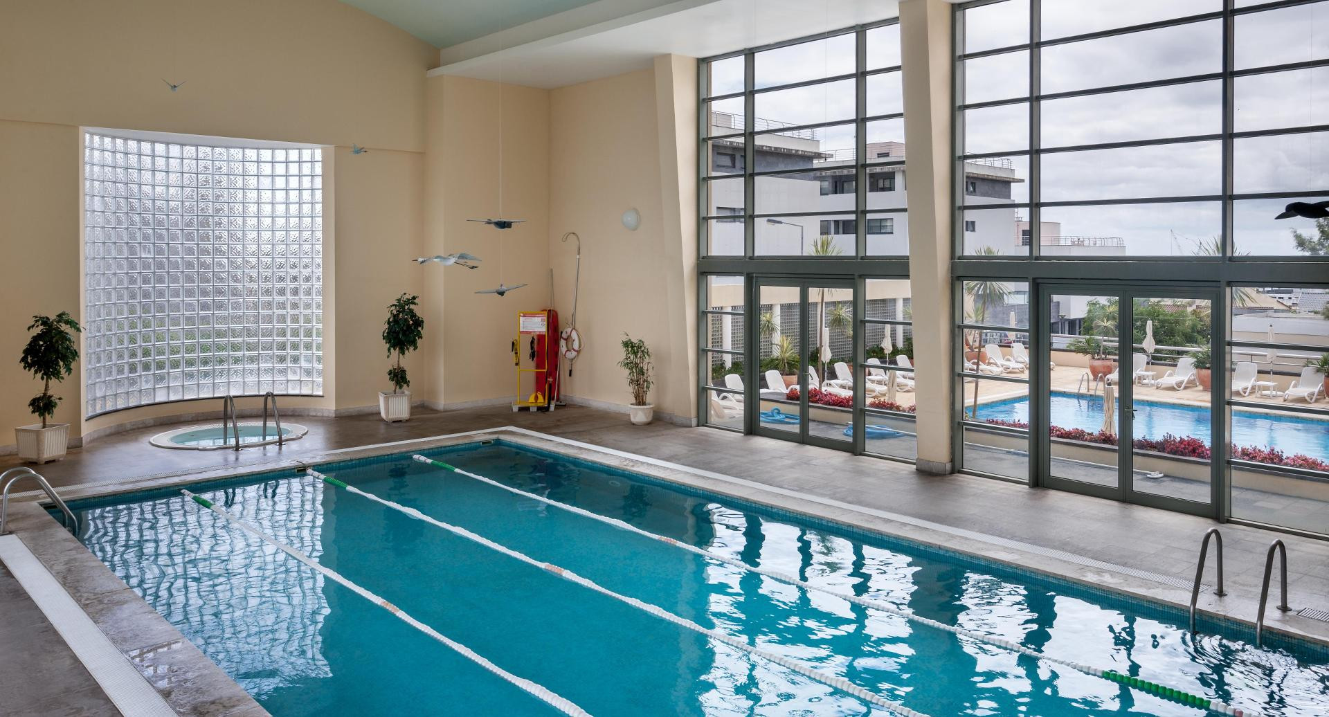 Vista Piscina Sao Miguel Park Hotel