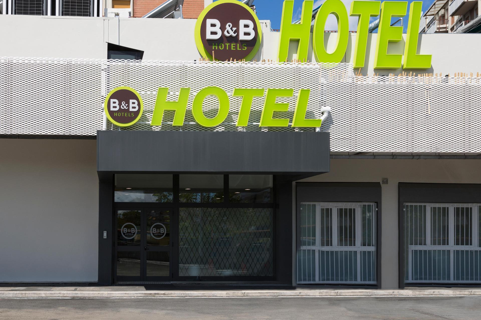 Vista Exterior B&B Hotel Roma Pietralata Tiburtina