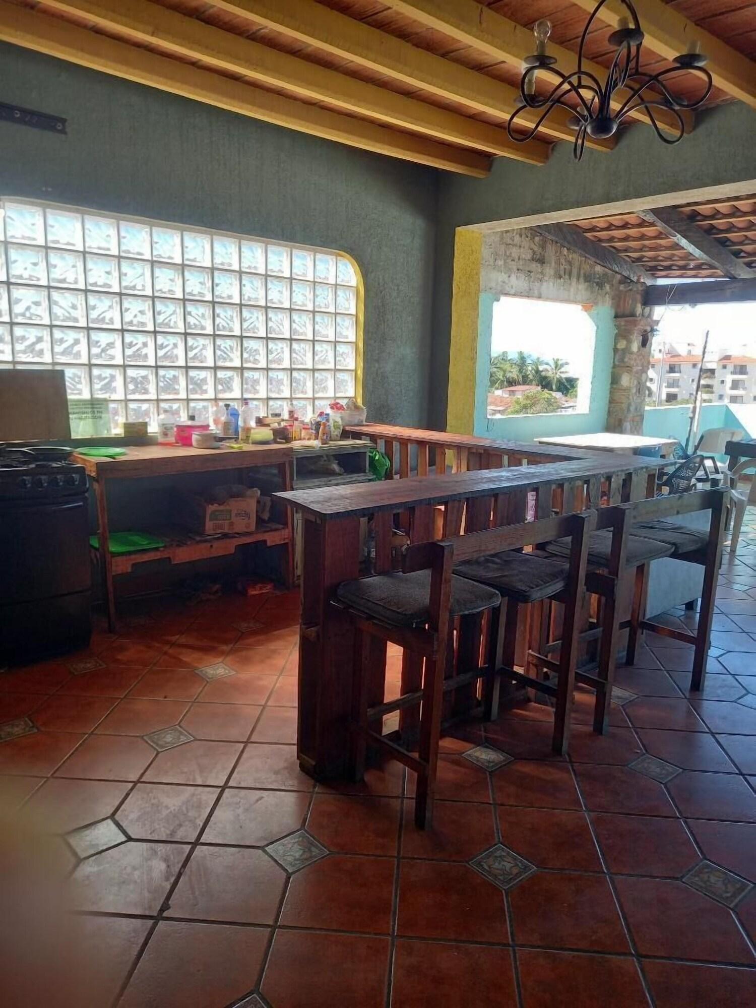 Vista Lobby Hostal Bravo Vallarta