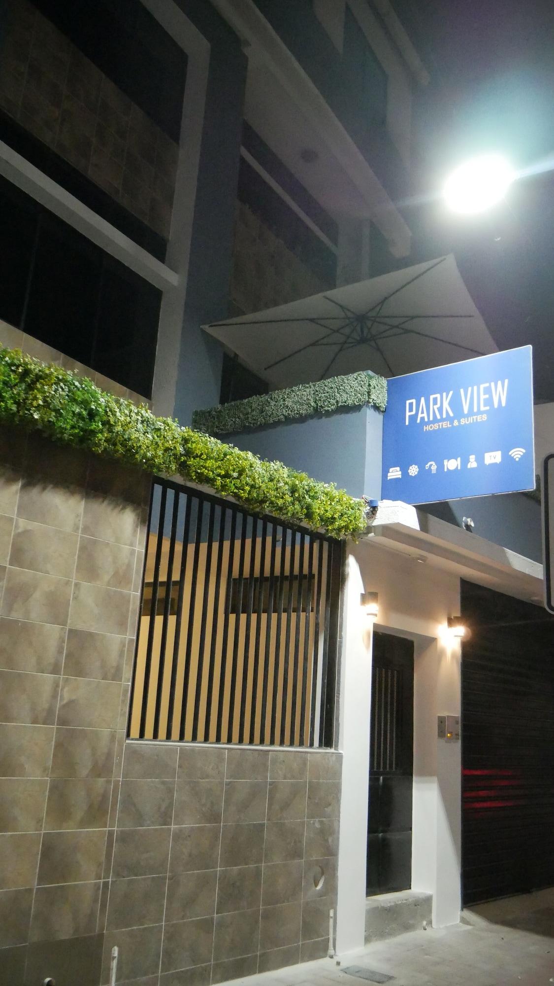 Vista Exterior Park View Hostel & Suites