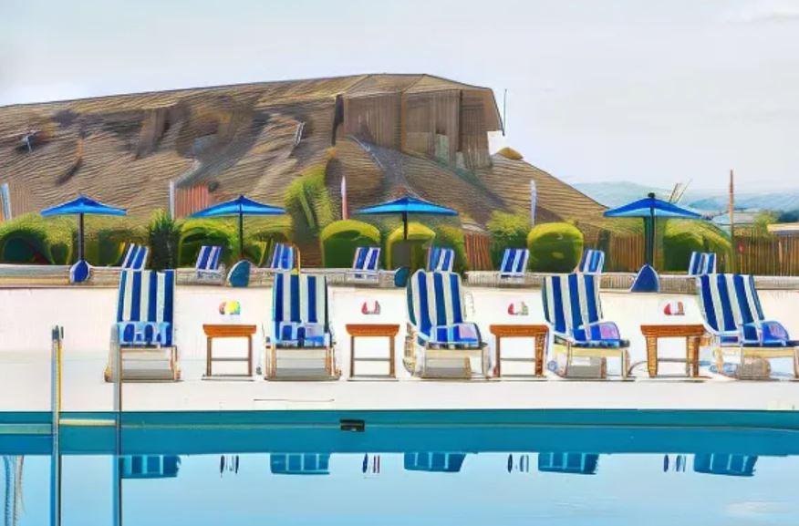 Vista Piscina Best Western Sur