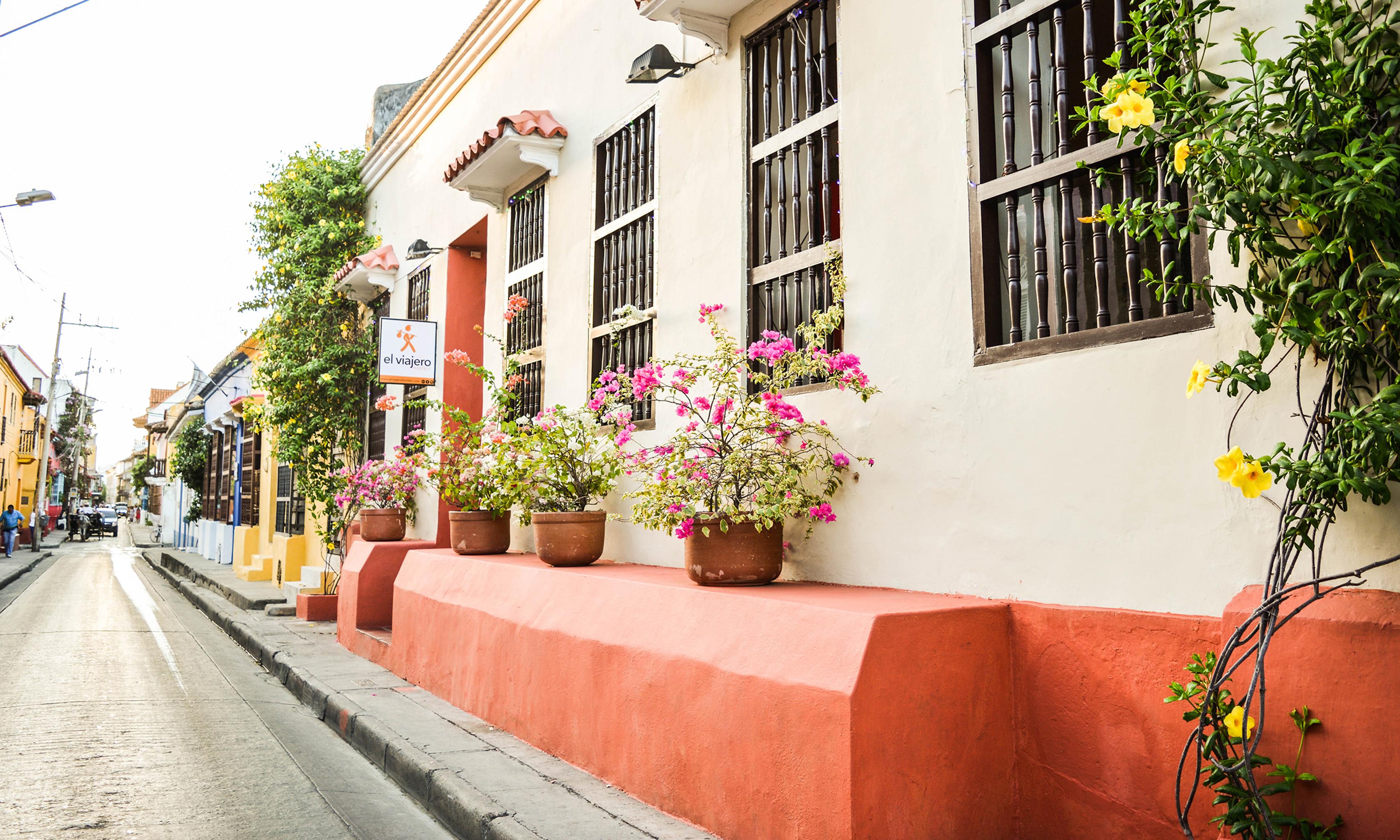 Vista Exterior El Viajero Hostels Cartagena