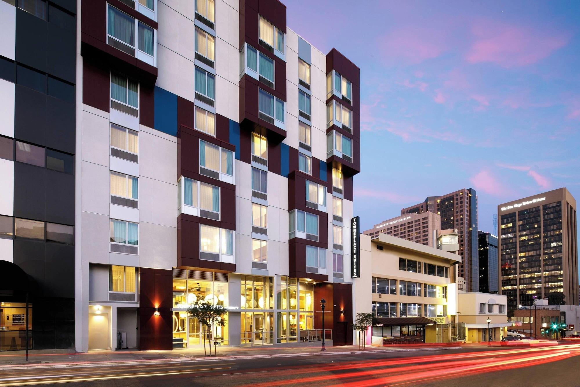Vista Exterior TownePlace Suites by Marriott San Diego Downtown