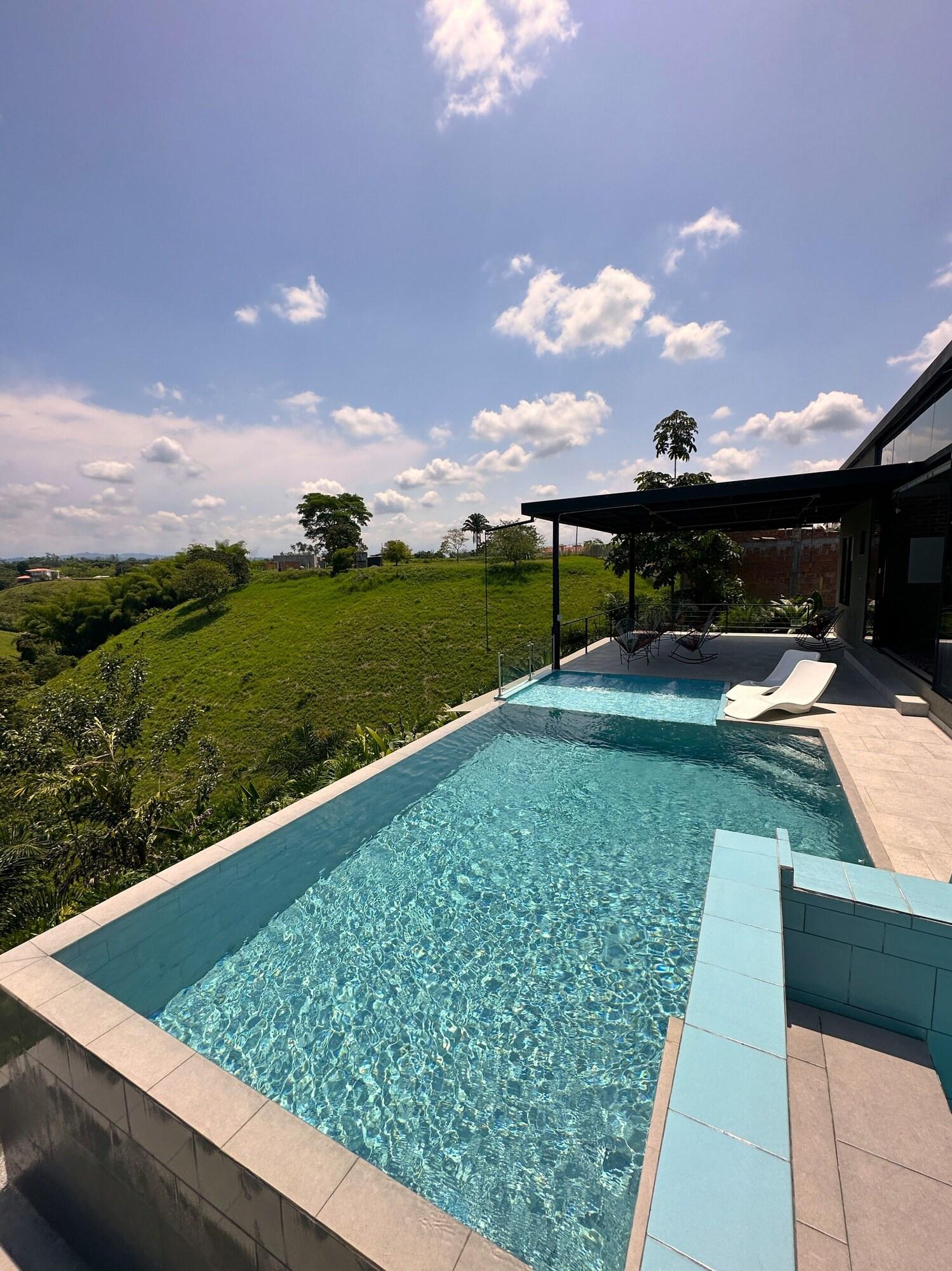 Equipamiento de Habitación Eco Hotel La Colina Mirador Con Aire Acondicionado