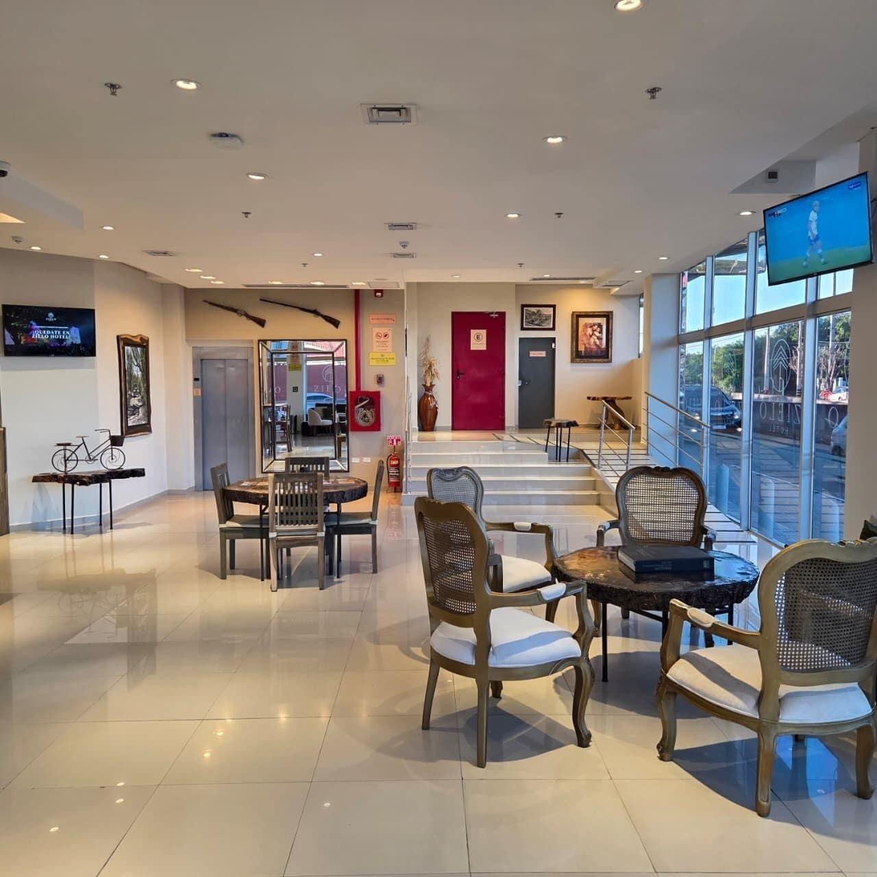 Vista Lobby Zielo Hotel