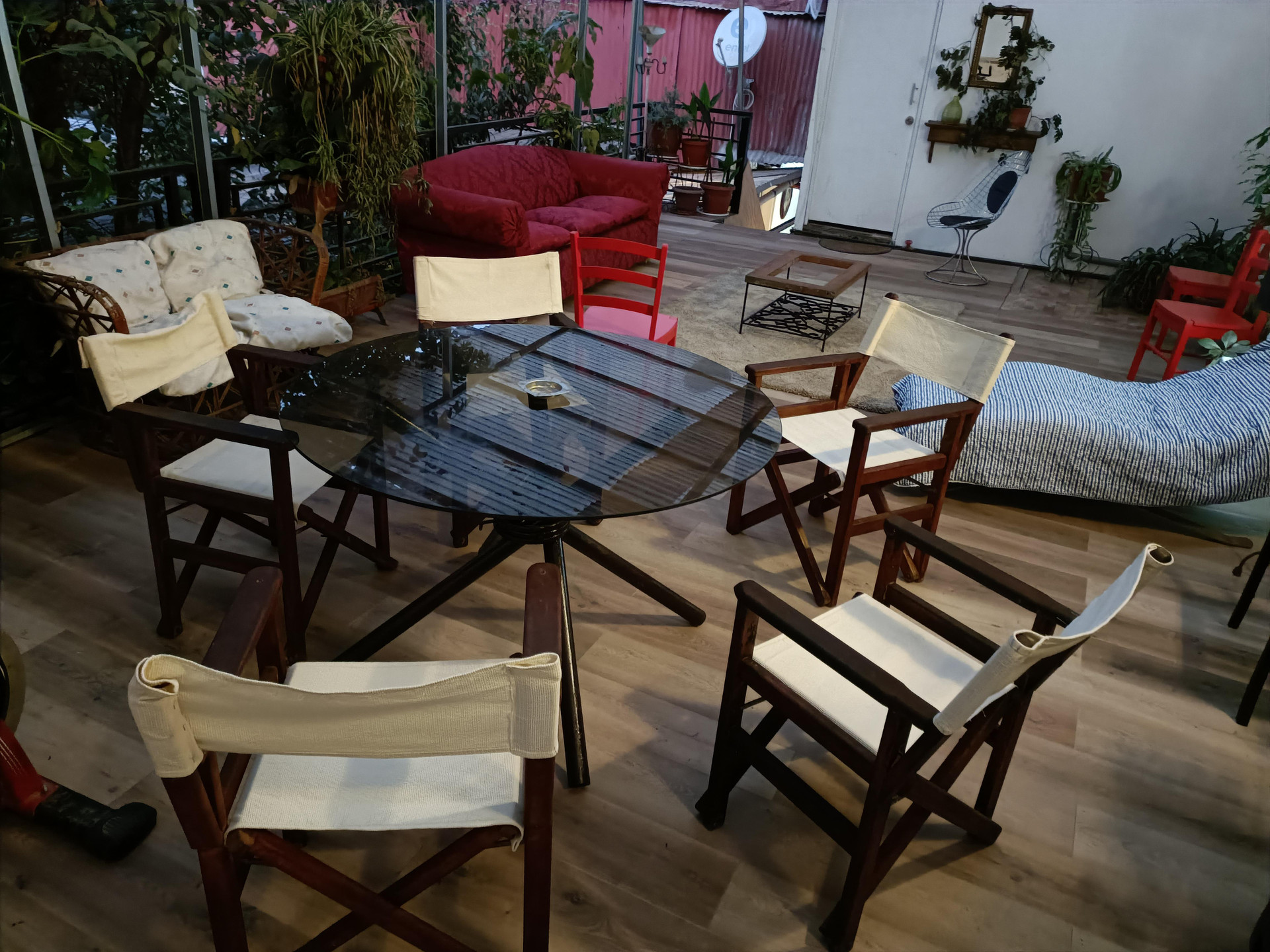 Balcón, patio o terraza Hostal La Mestiza - Hostel