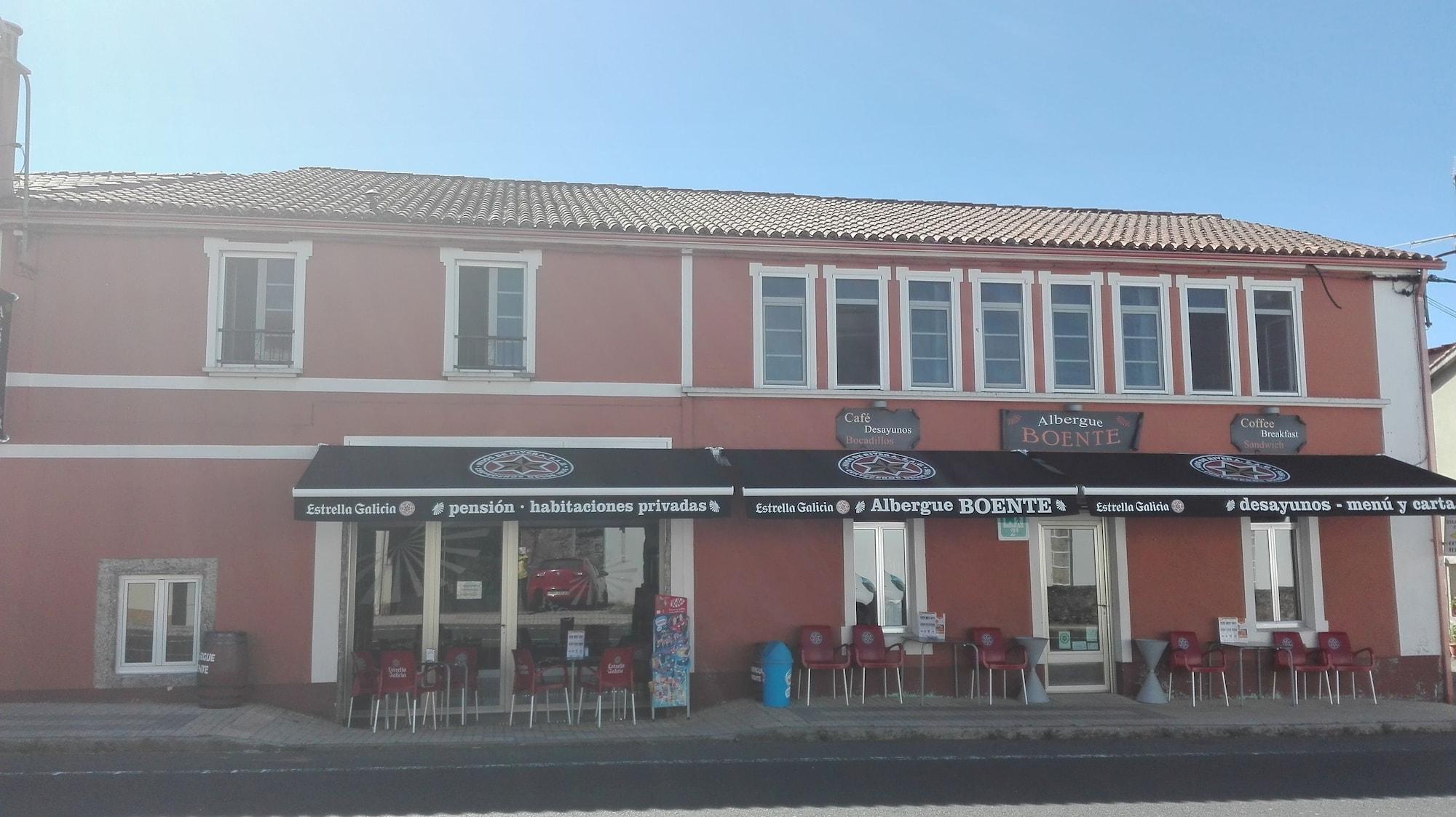 Vista Exterior Albergue Boente - Hostel