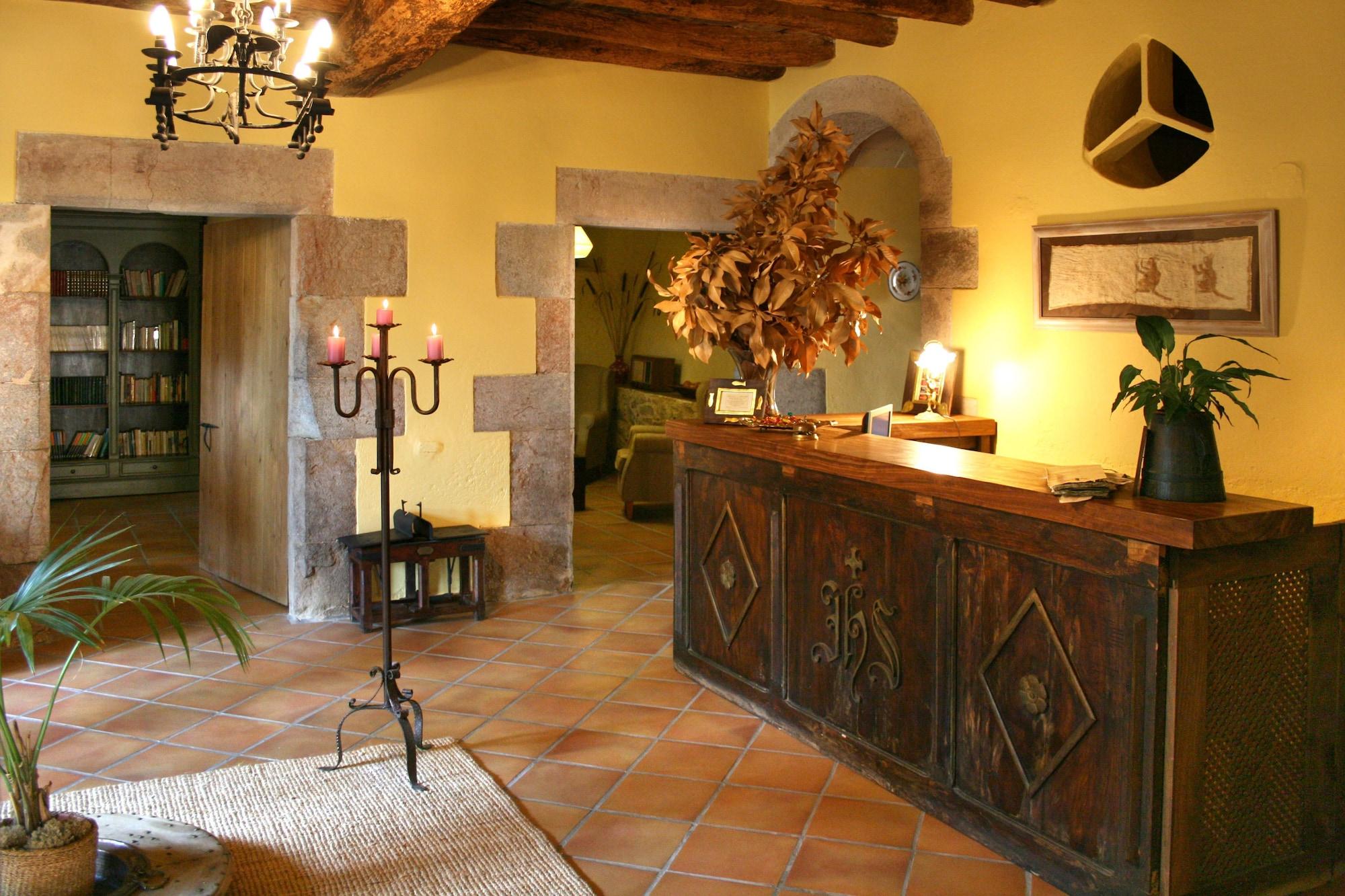 Vista Lobby Hotel Mas Vilalonga Petit