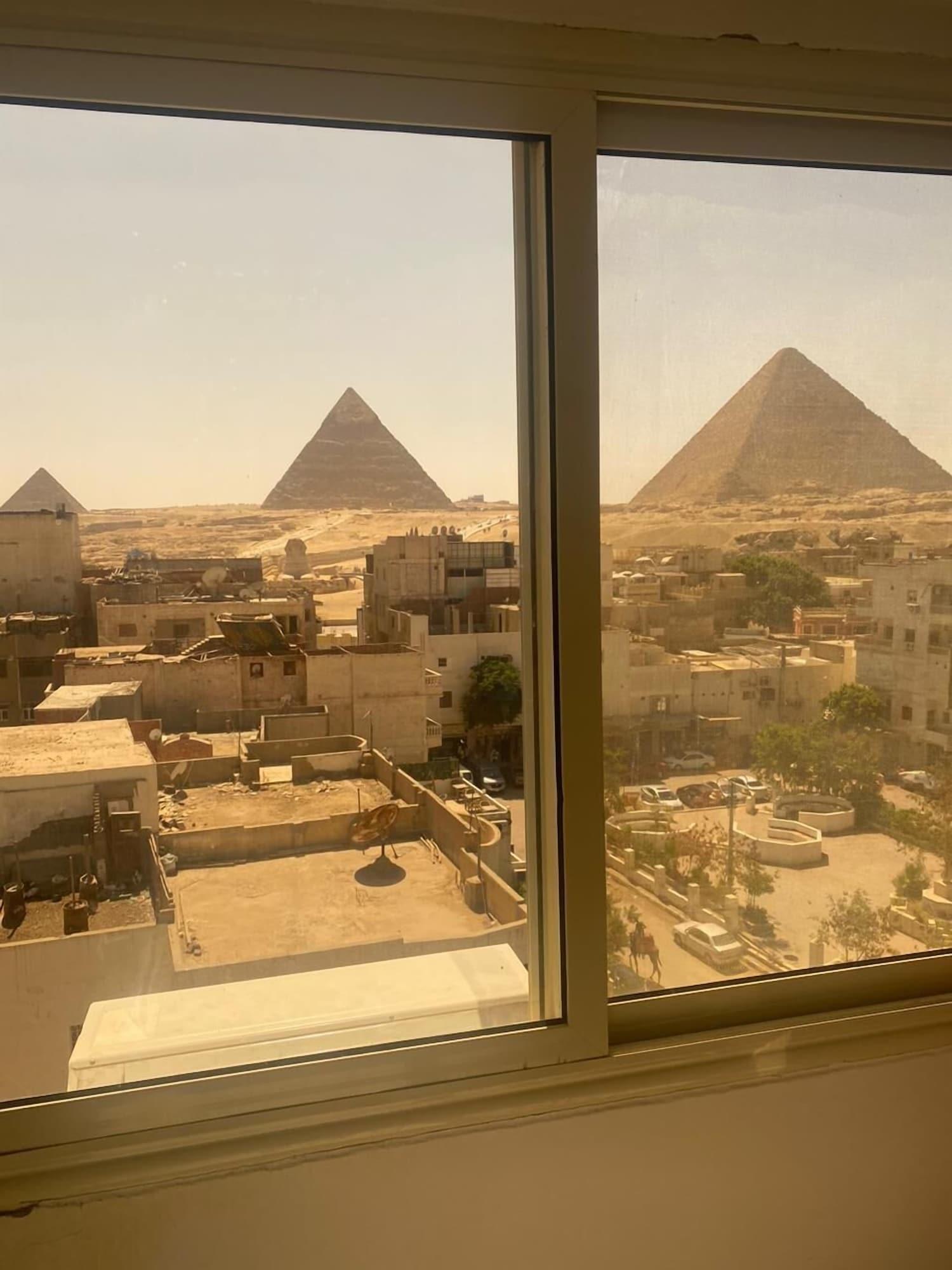 Varios Middle East Pyramids View