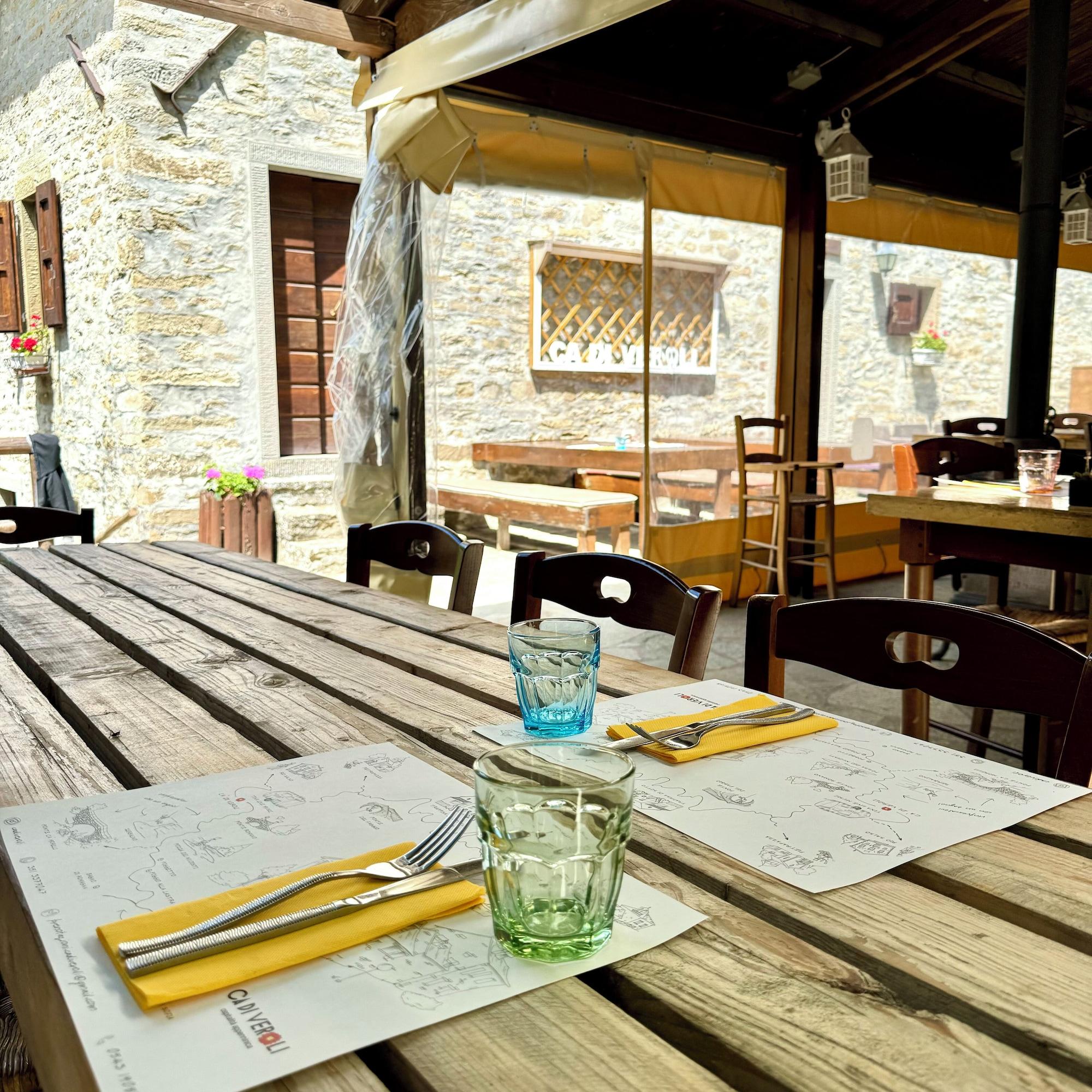 Vista Exterior Albergo Ristorante Ca' di veroli