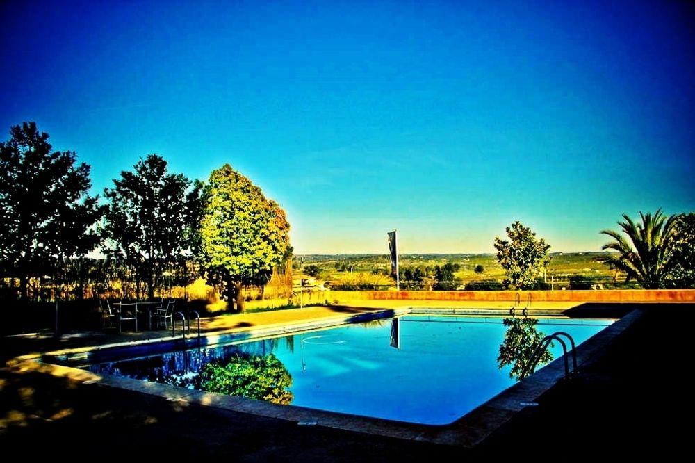 Vista Piscina Portal del Caroig