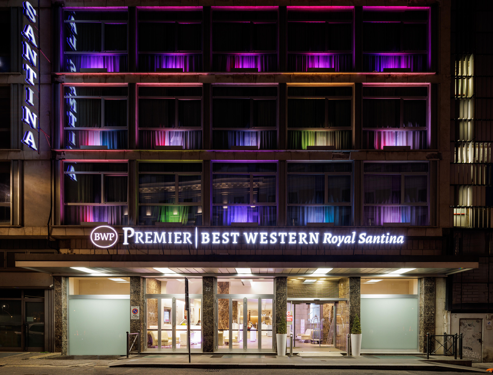 Vista Exterior Best Western Premier Hotel Royal Santina