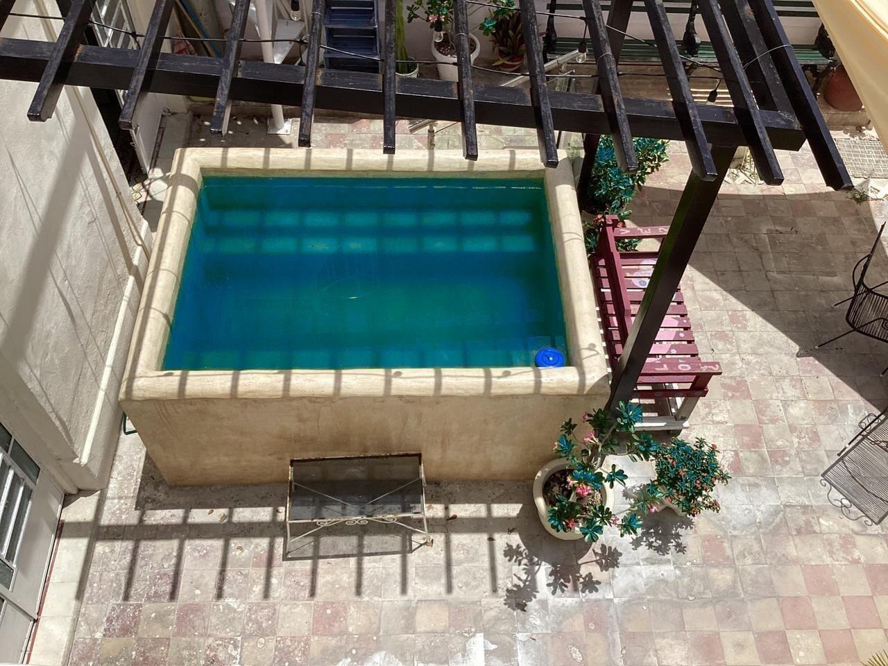 Vista Piscina Casa Peregrina