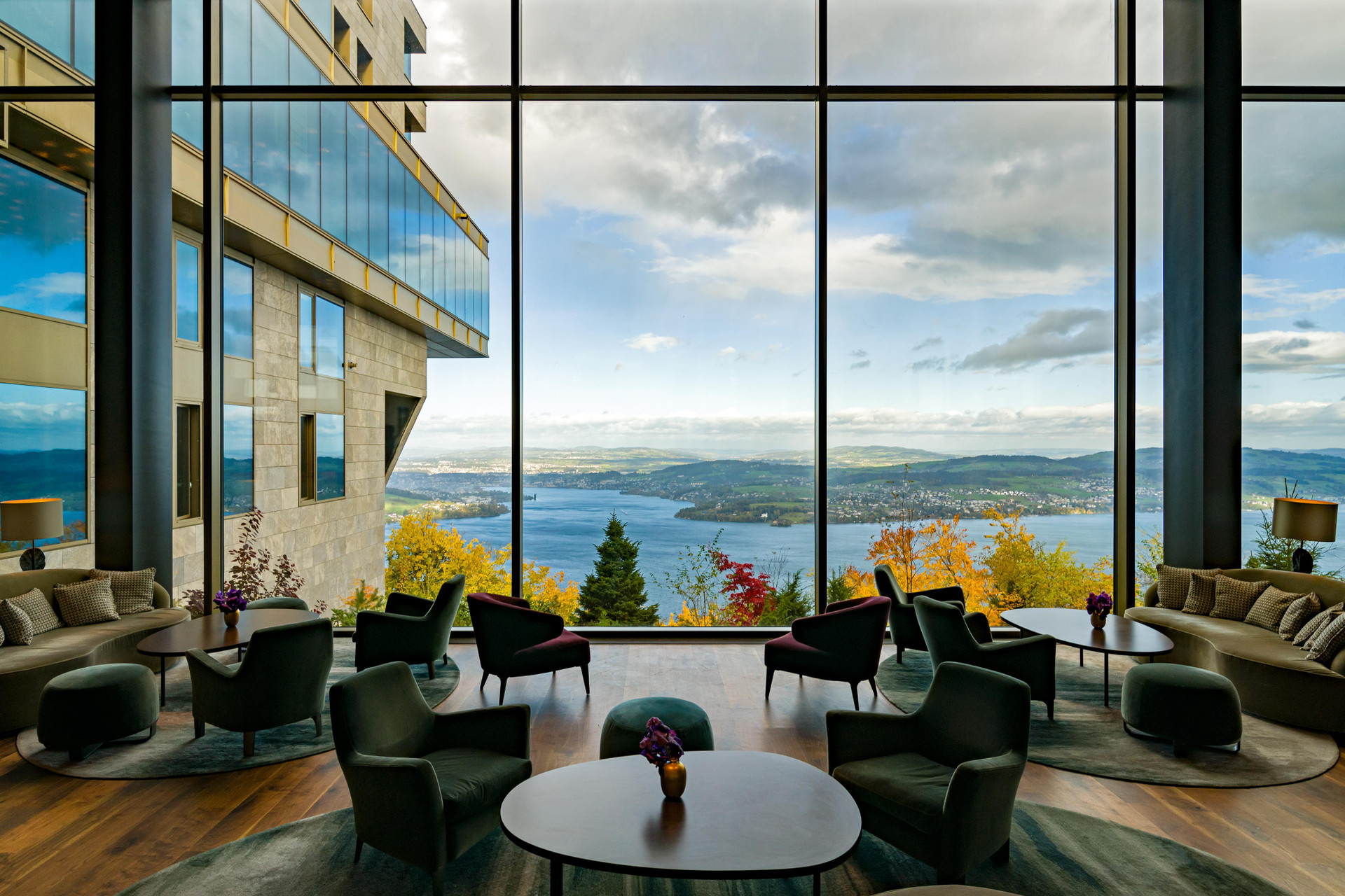 Bar/Salón Burgenstock Hotel & Alpine Spa