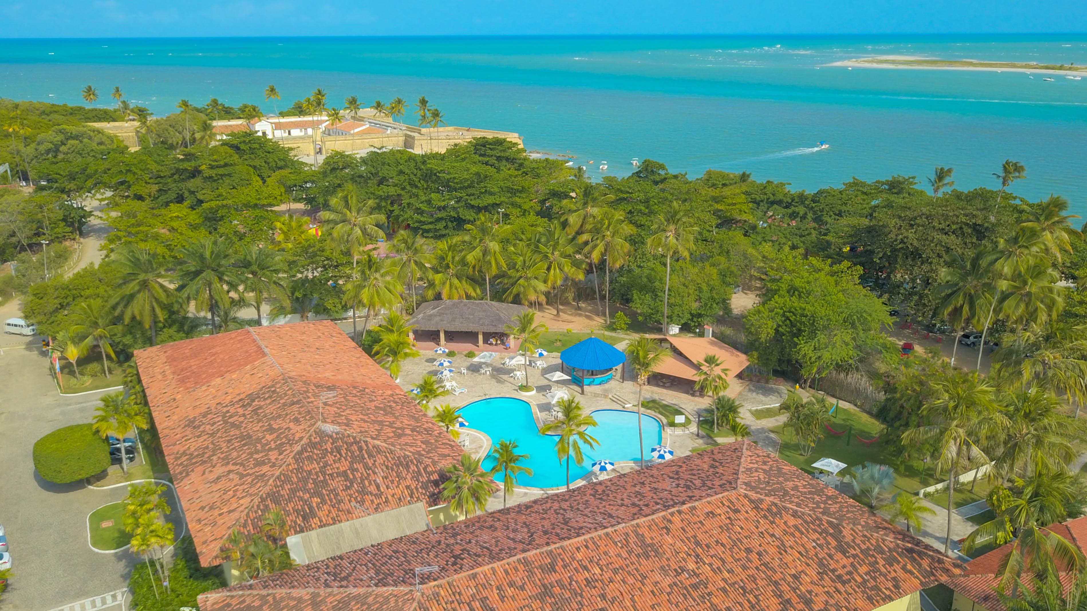 Vista Piscina Orange Praia Hotel