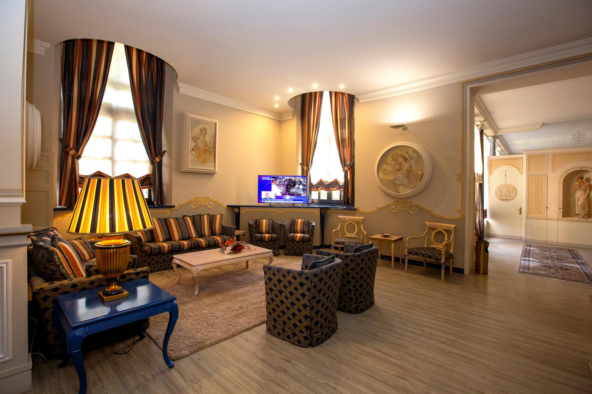 Vista Lobby Hotel Villa Malpensa