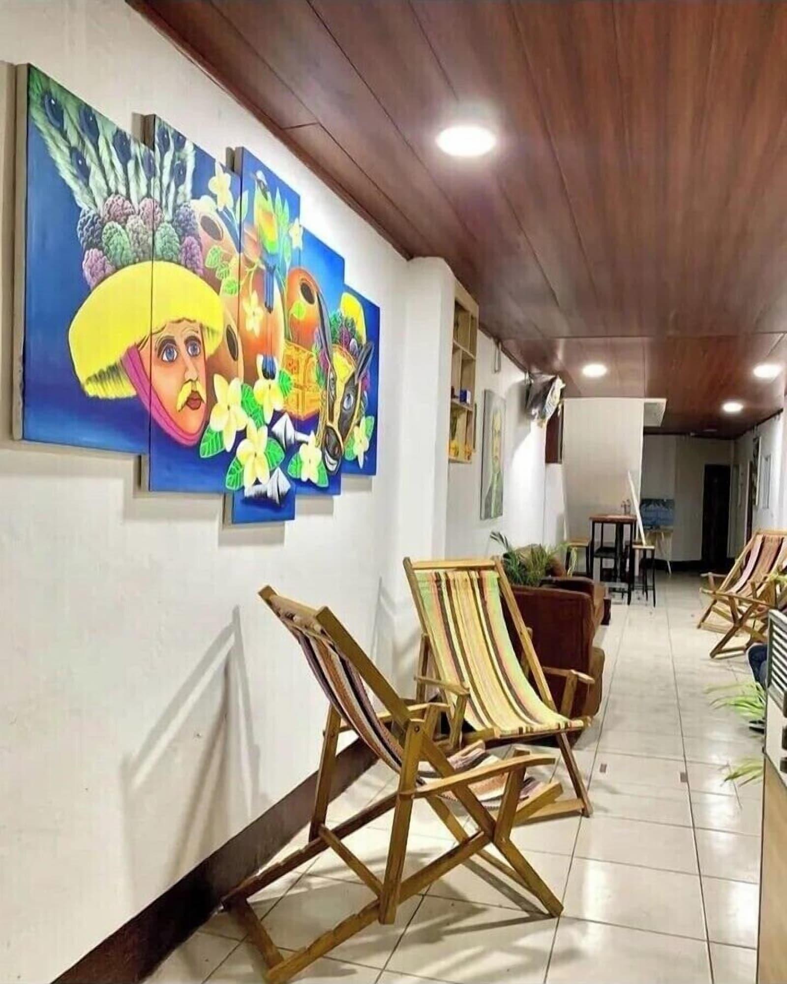 Vista Lobby Hostal Managua