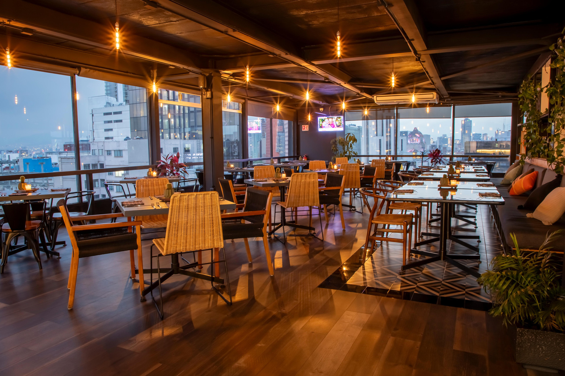 Restaurant Hotel B Urban Xaman by Fontán Reforma