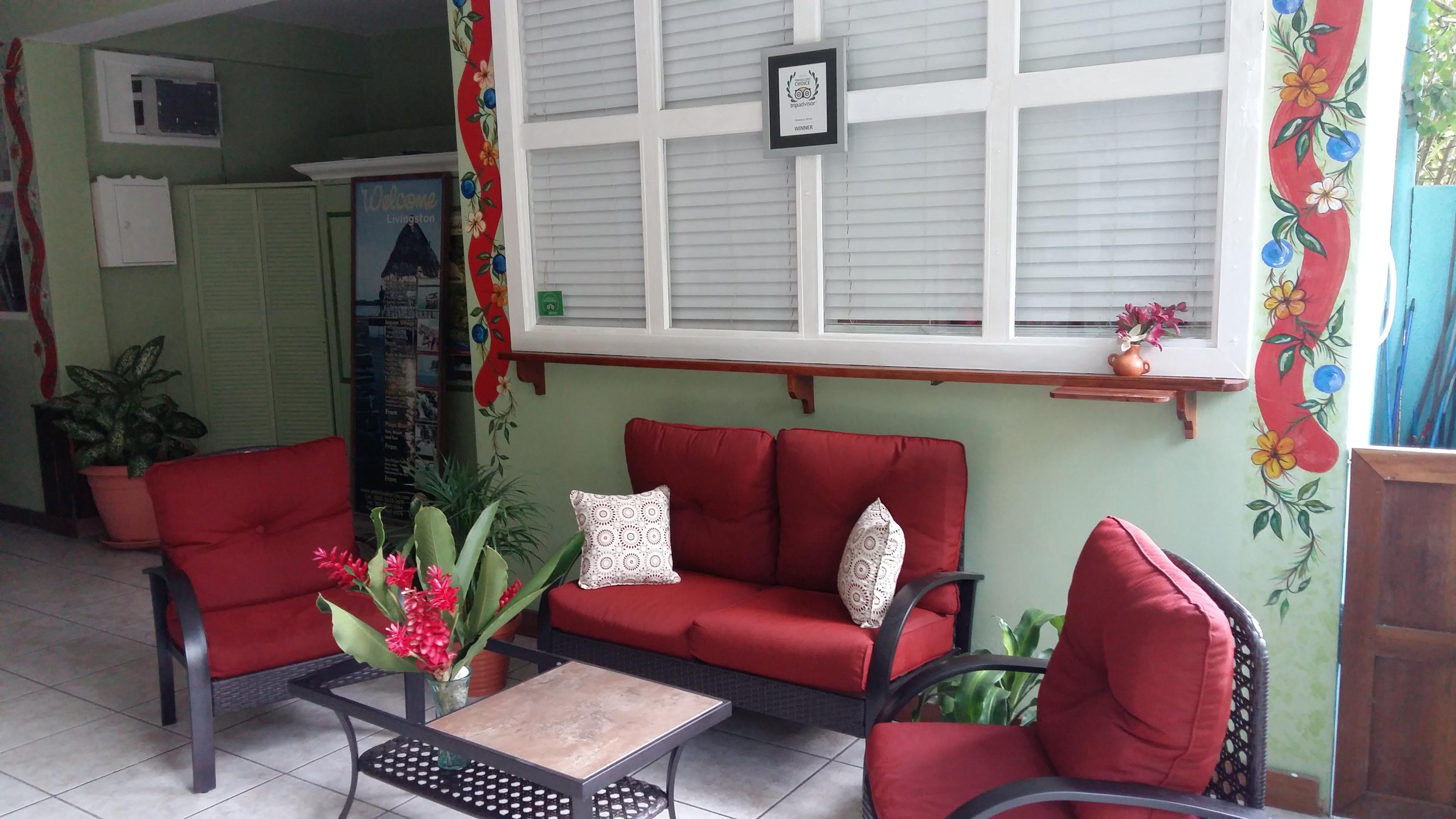 Vista Lobby Hotel Posada El Delfin