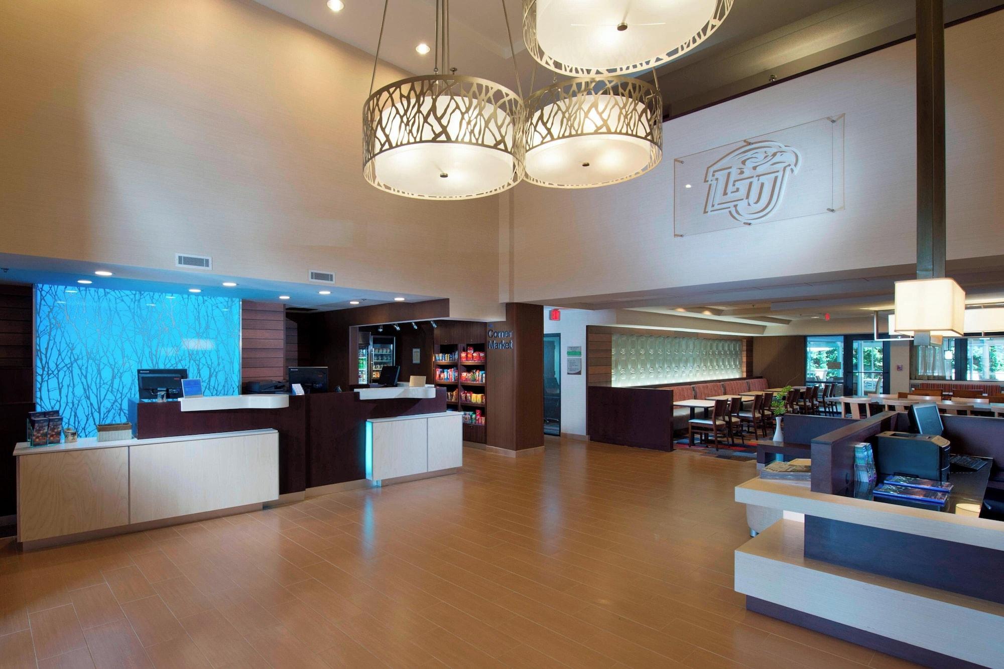 Vista Lobby Fairfield Inn & Suites Lynchburg Liberty University