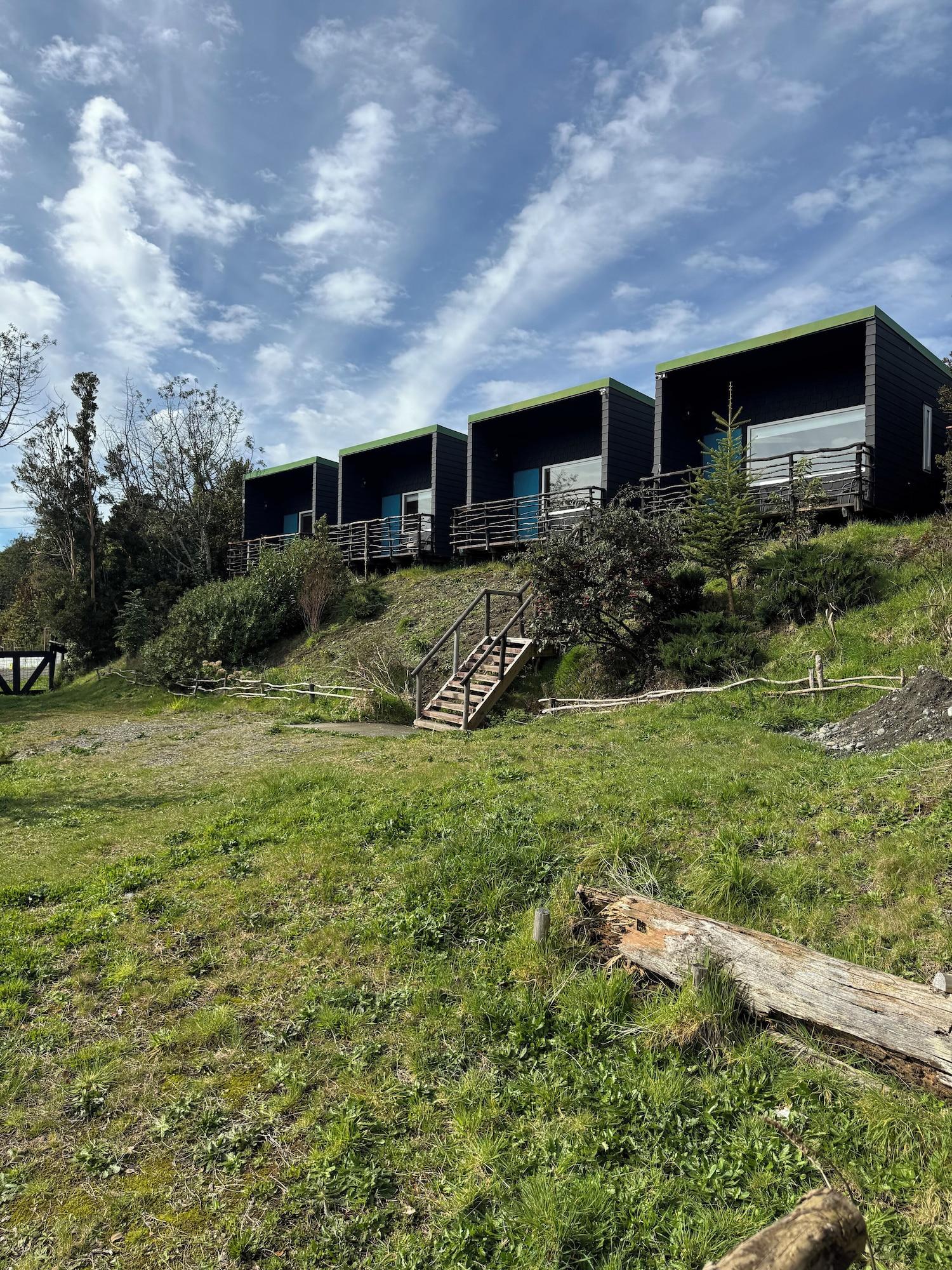 Vista Exterior Huillín Lodge
