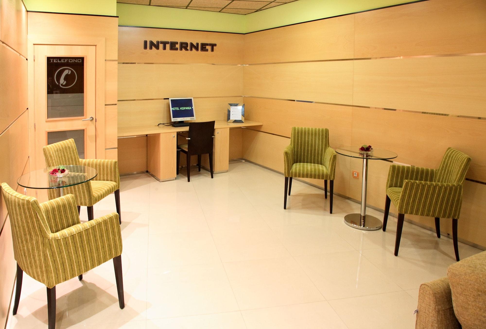 Vista Lobby Hotel Hispania