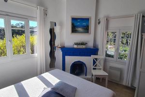 Villas - Golf de St Tropez Exceptional sea view 100m beach fenced villa Bas Rayol