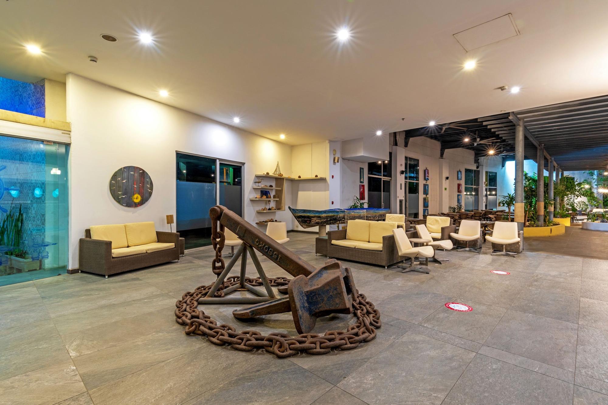 Vista Lobby Pop Art Hotel CLC Puerto Mamonal Cartagena