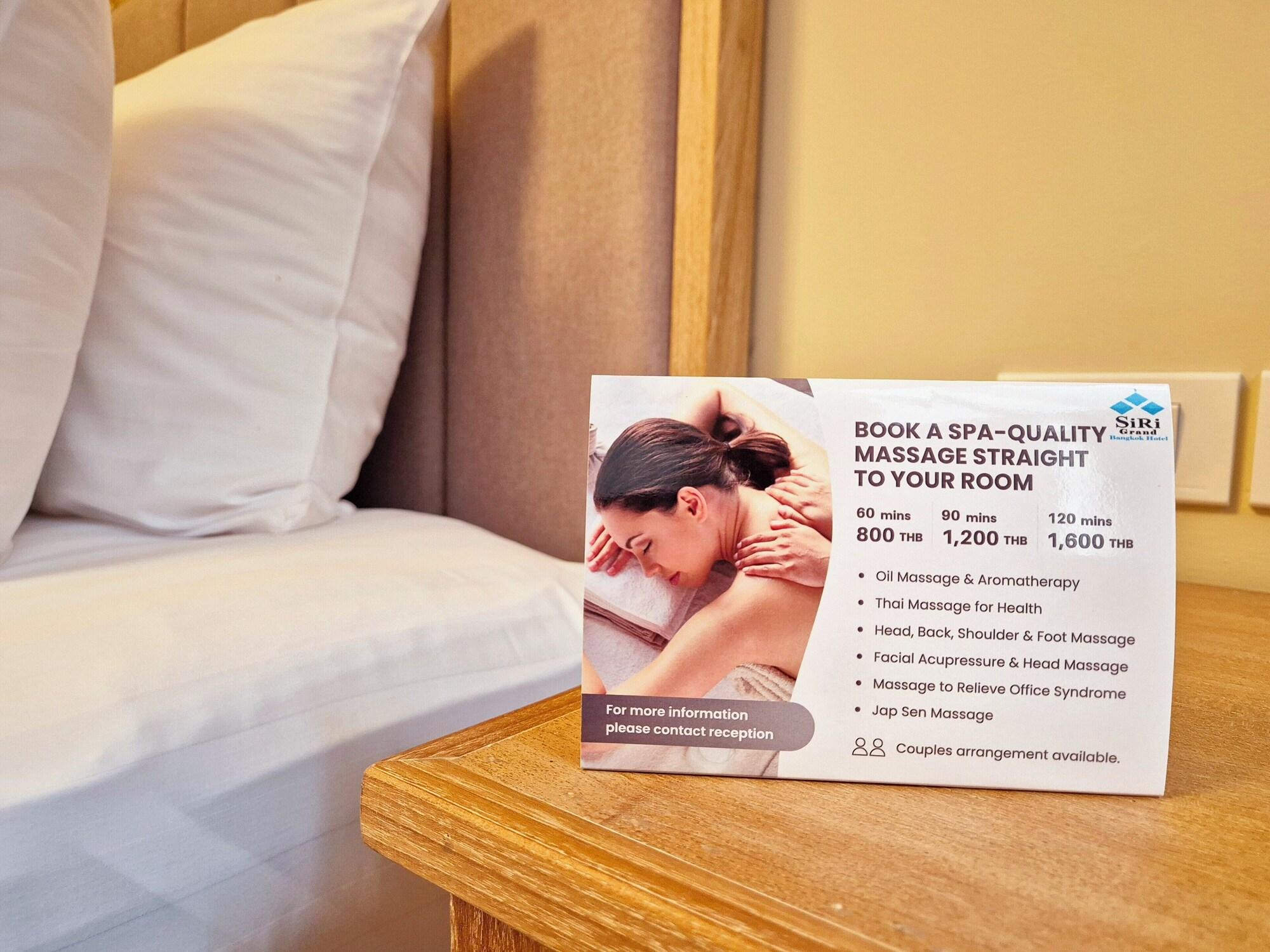 Spa siri grand bangkok hotel