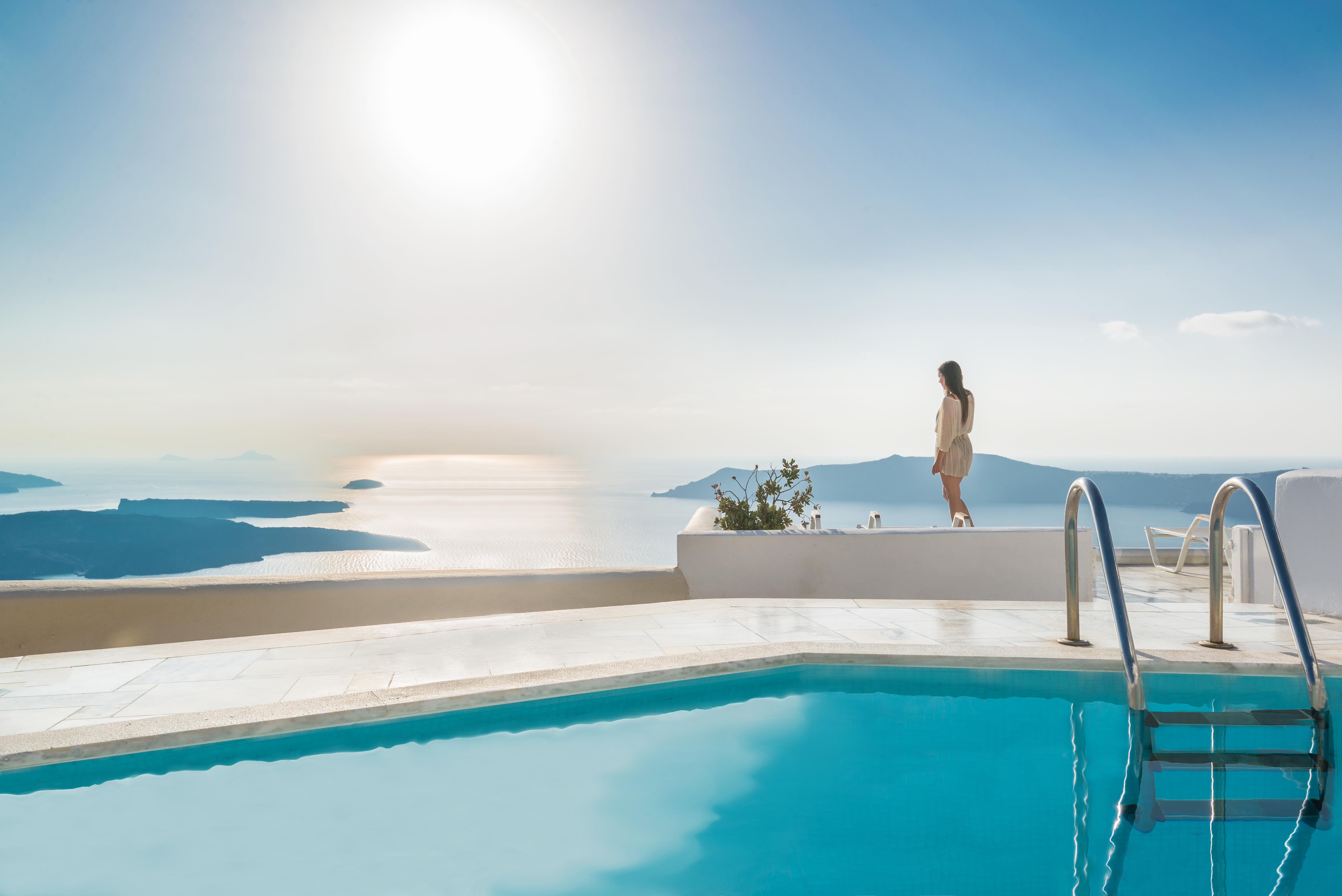 Vista Exterior Iliovasilema Suites