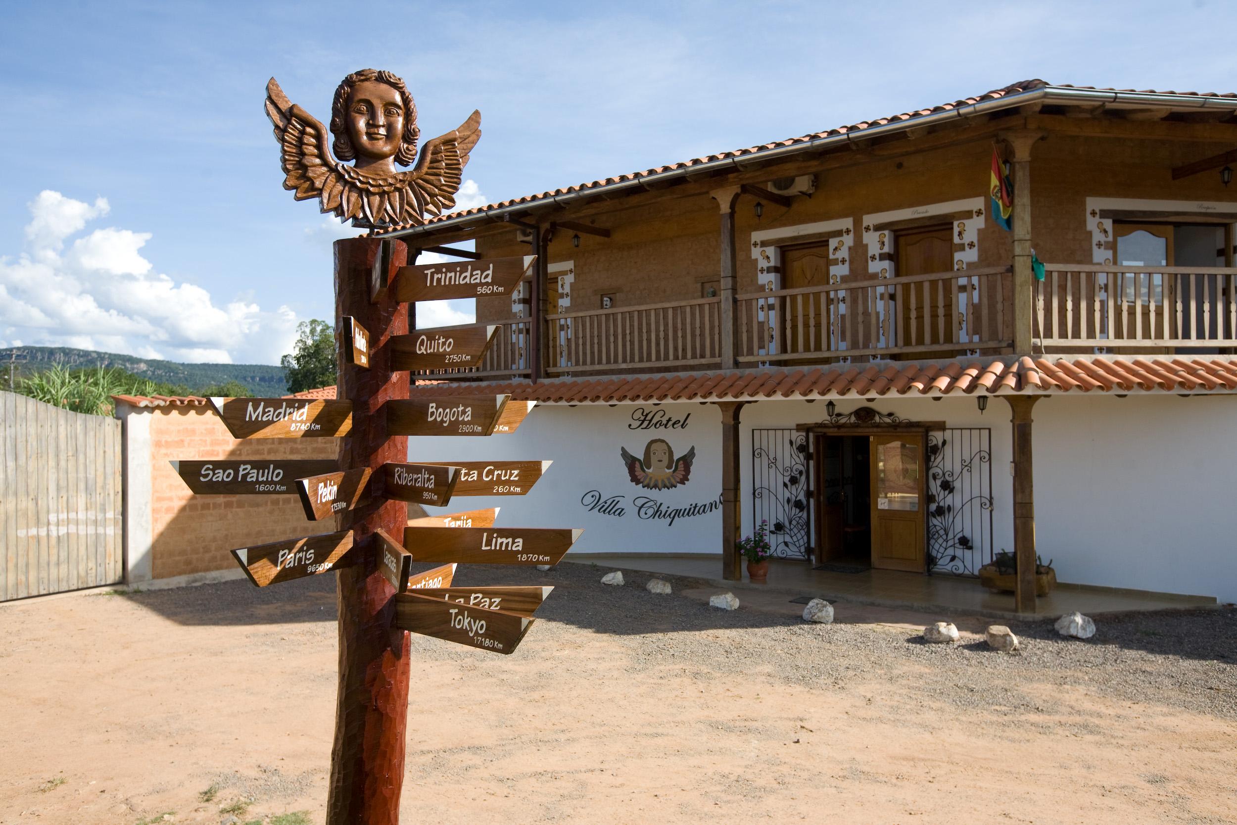 Vista Exterior La Villa Chiquitana