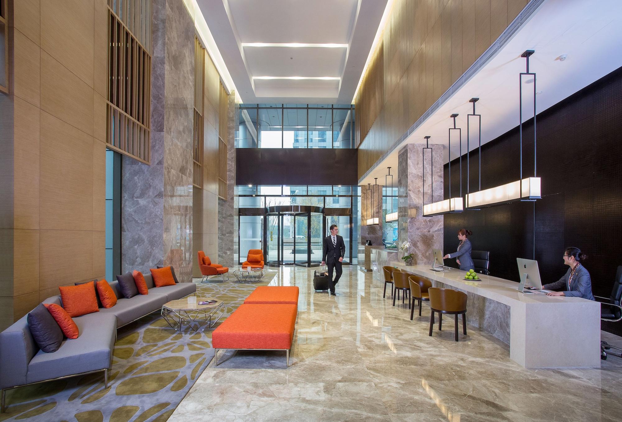 Vista Lobby CM Serviced Apartment Tianjin