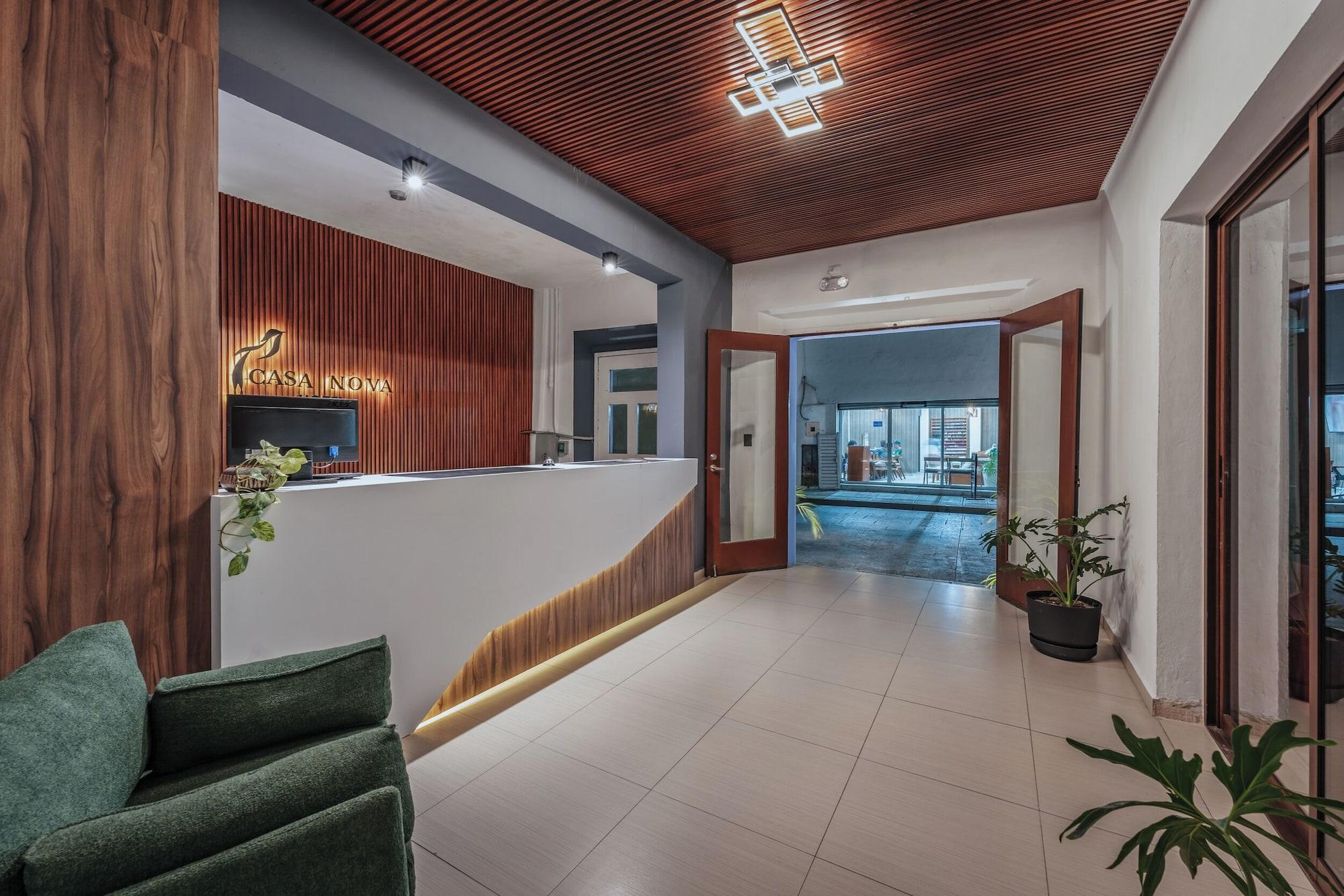 Vista Lobby Hotel Casa Nova Mérida