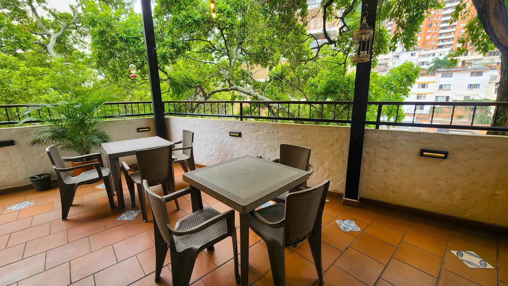 Balcón, patio o terraza Casa del Hidalgo Hotel Cali Centenario