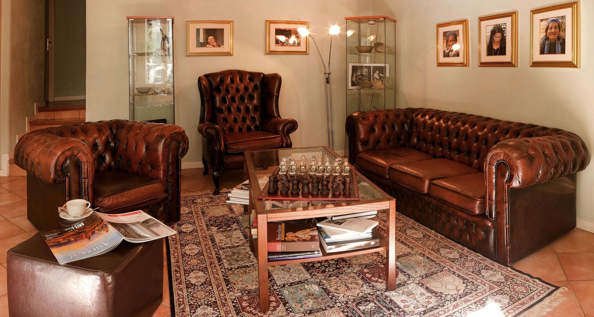 Vista Lobby Albergo Orologio