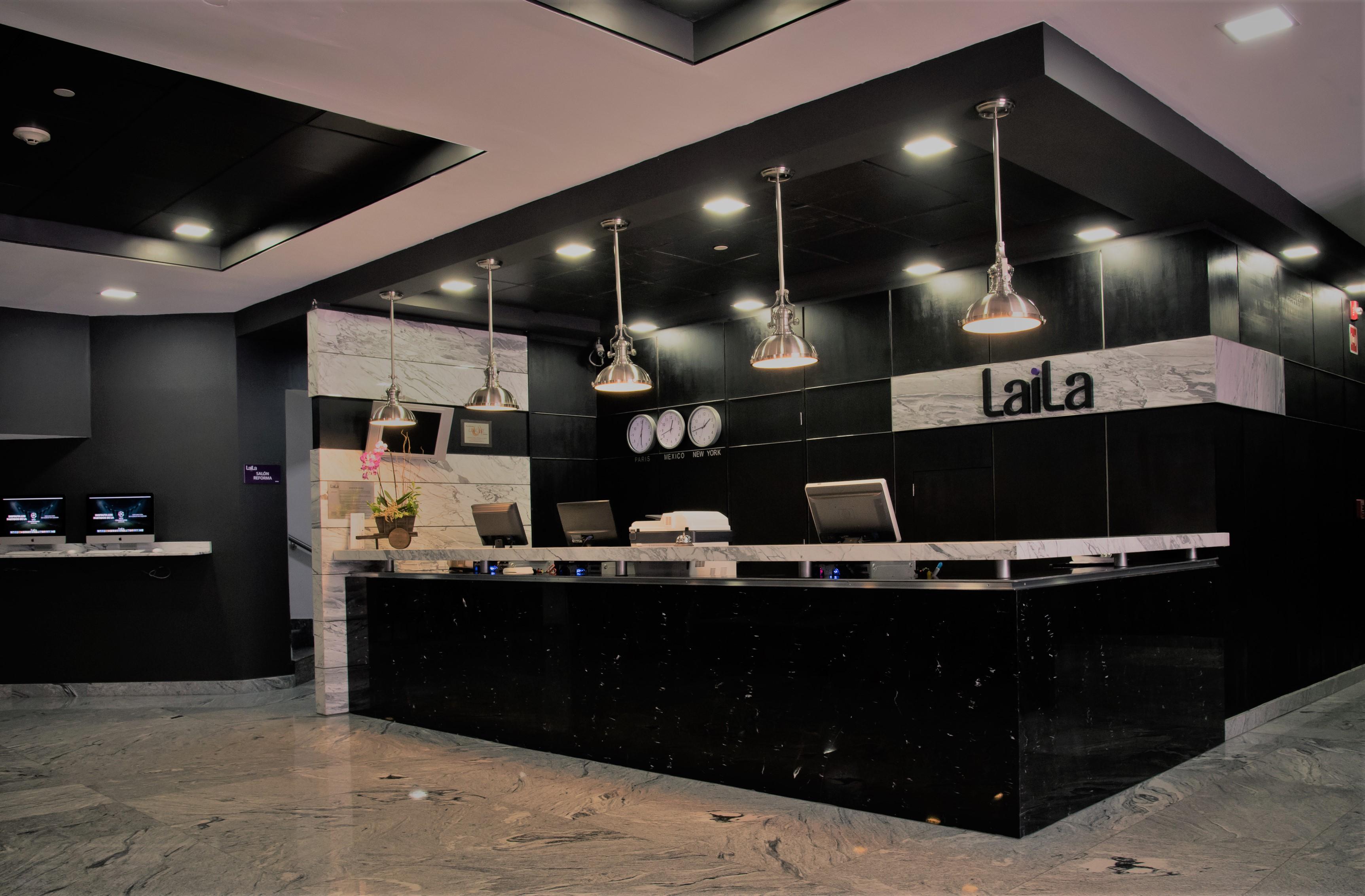 Vista Lobby Laila Hotel CDMX