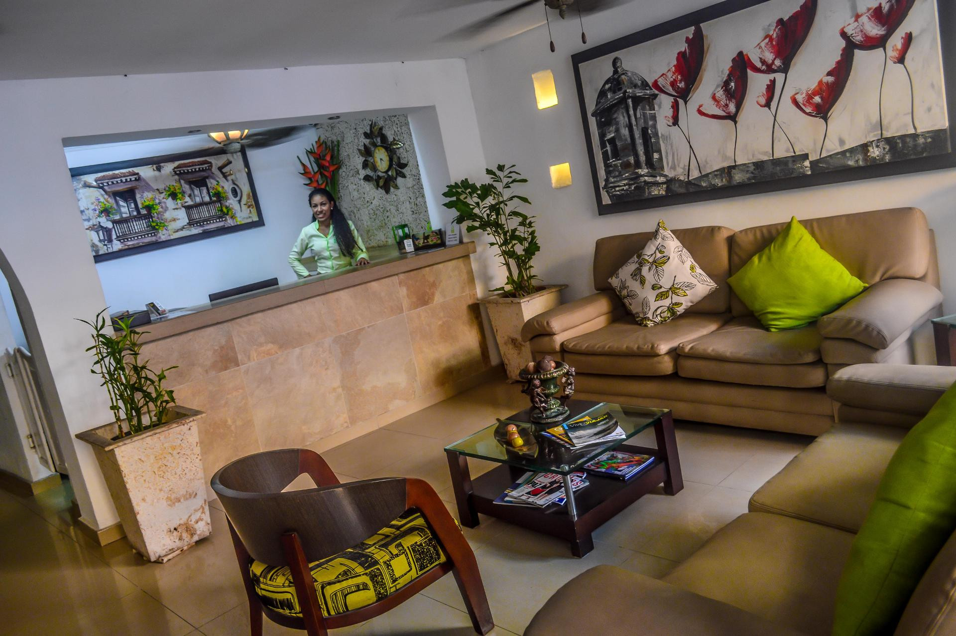 Vista Lobby Casa Mary