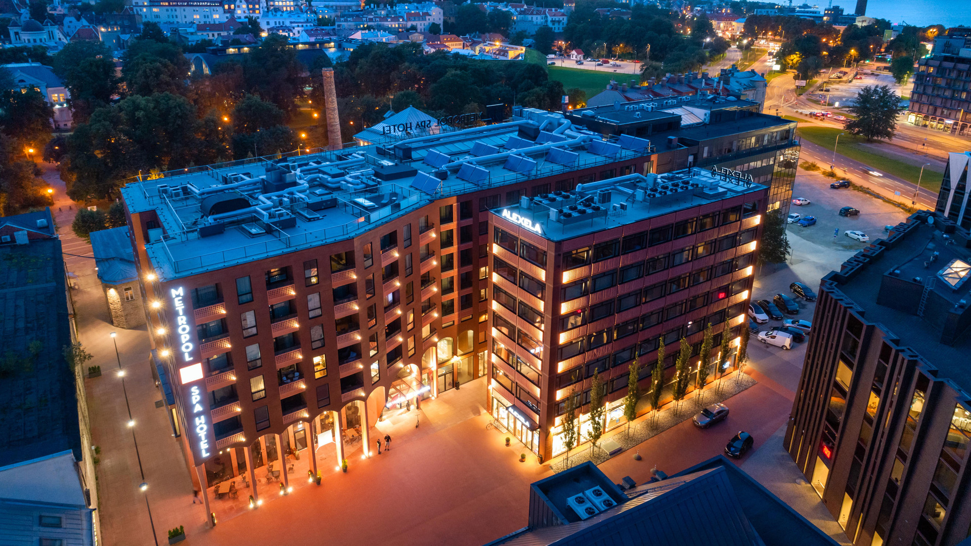 Vista Exterior Metropol Spa Hotel