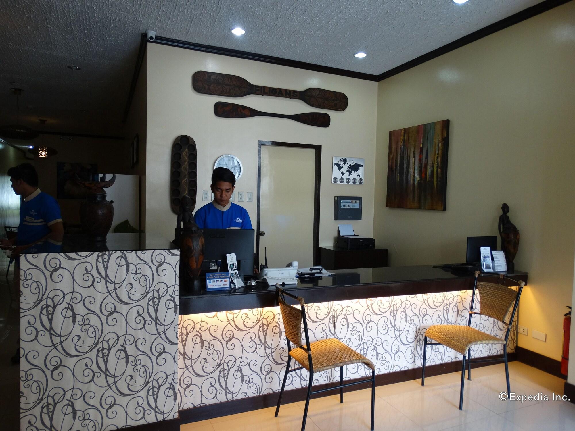 Vista Lobby Filigans Hotel