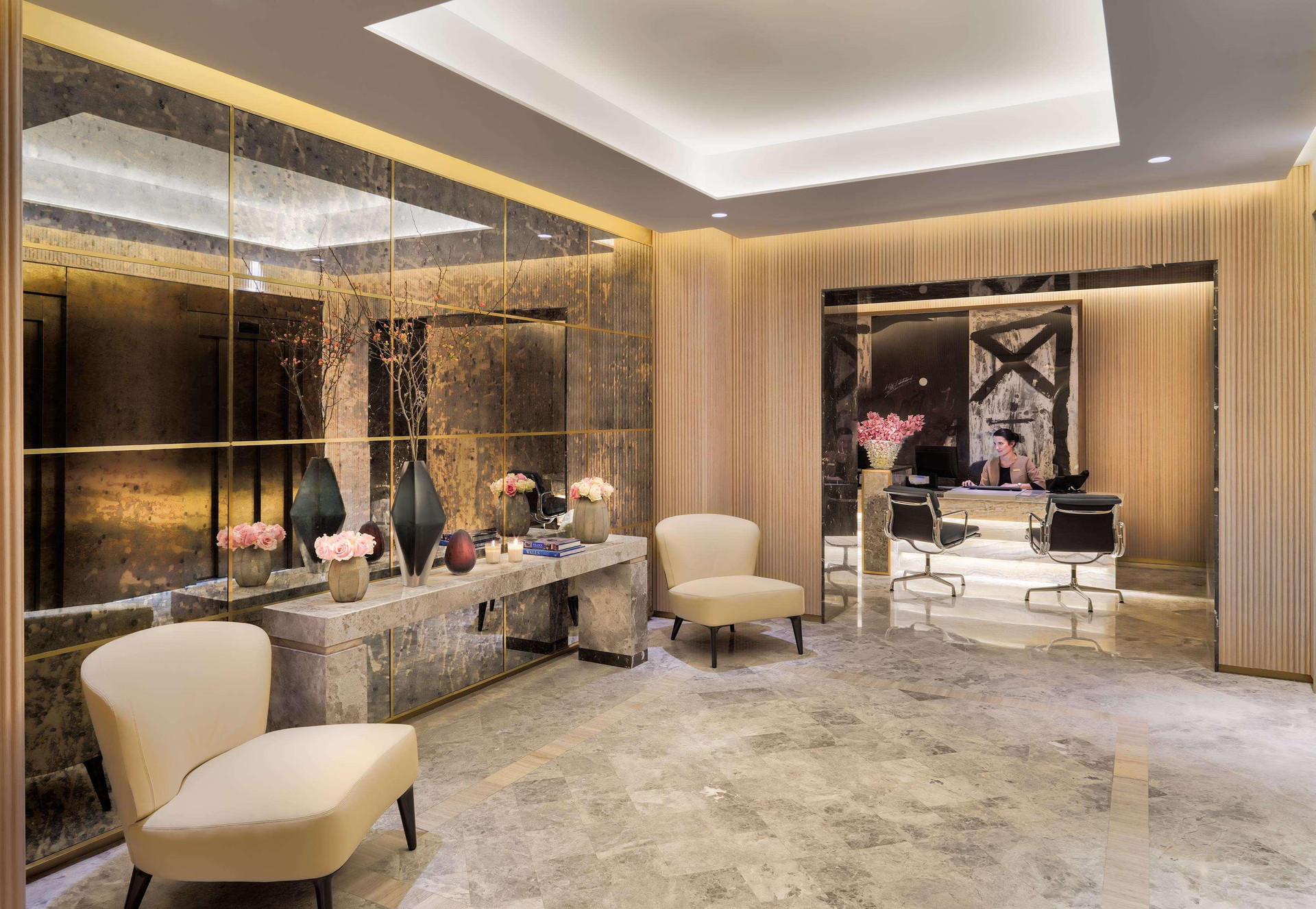 Vista Lobby The One Barcelona GL