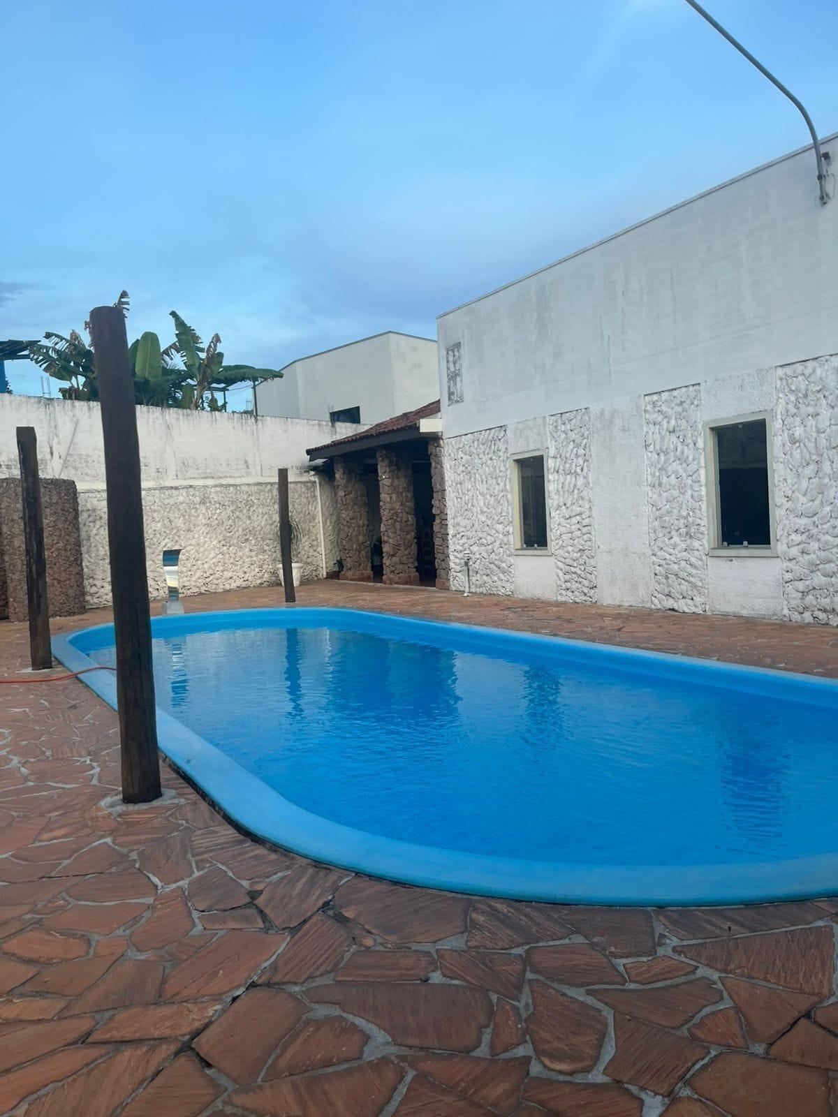Vista Piscina Hotel Pousada das Palmeiras