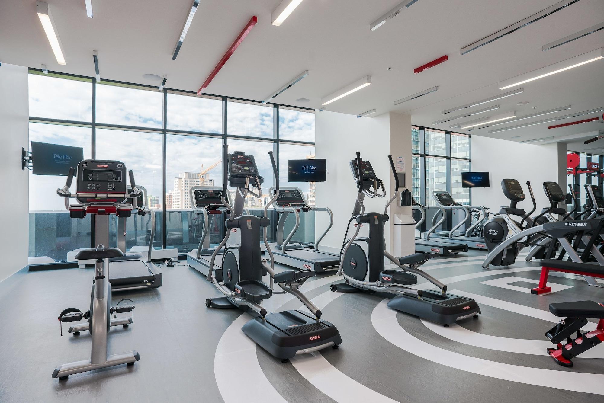 Gimnasio Luxury home in downtown Montreal