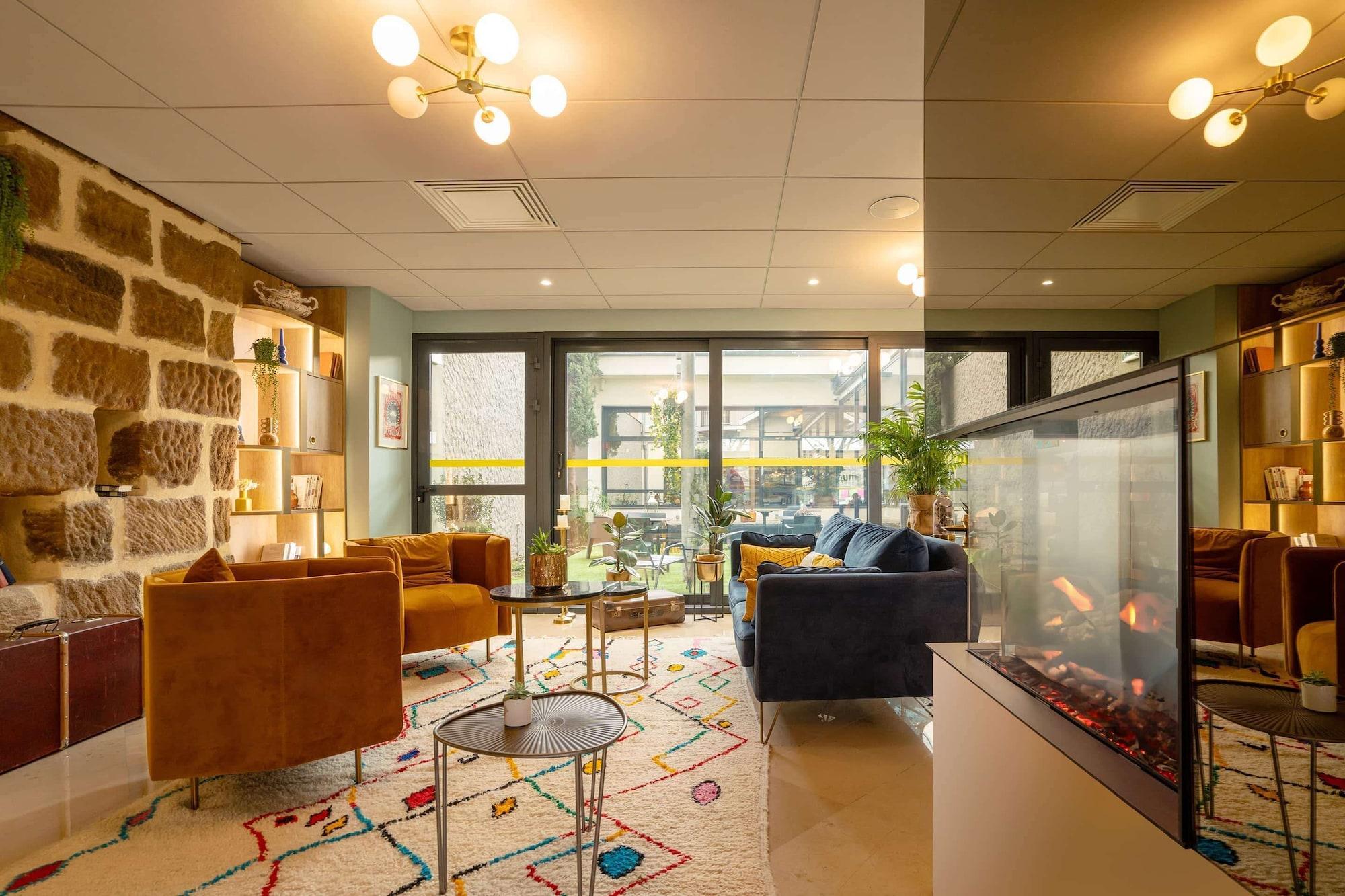 Vista Lobby Best Western Hotel Le Quercy