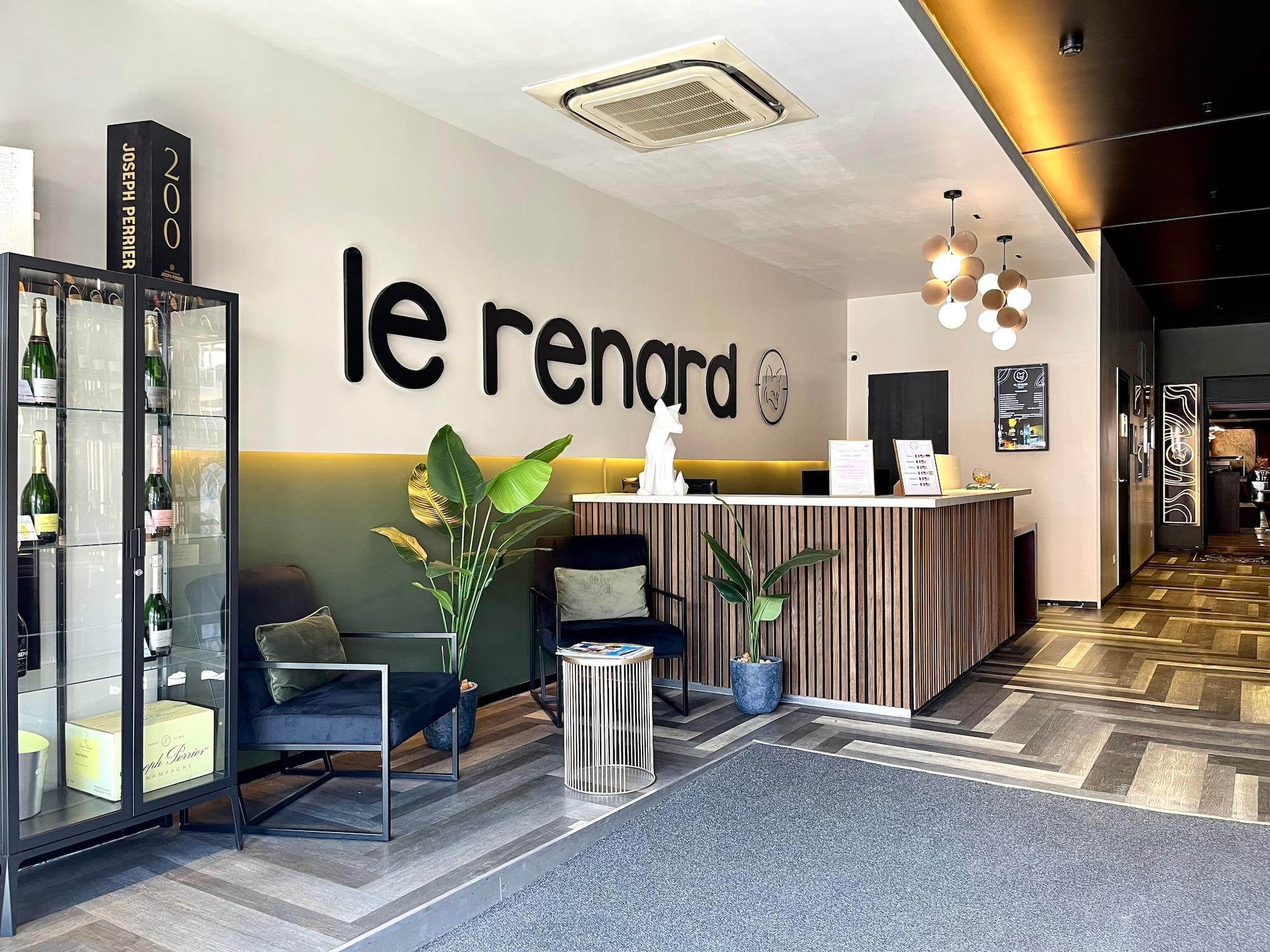 Vista Lobby Logis Hôtel et Spa Le Renard