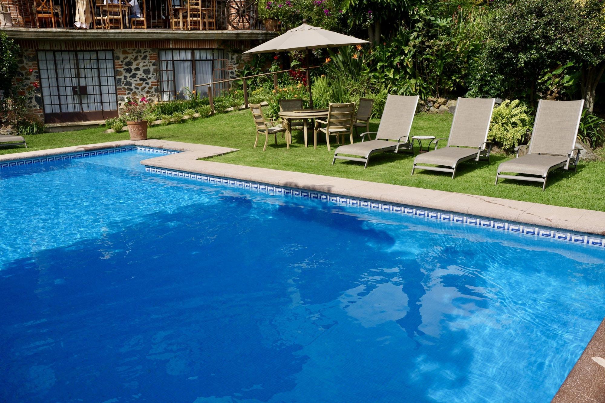 Vista Piscina Hotel Casa del Angel