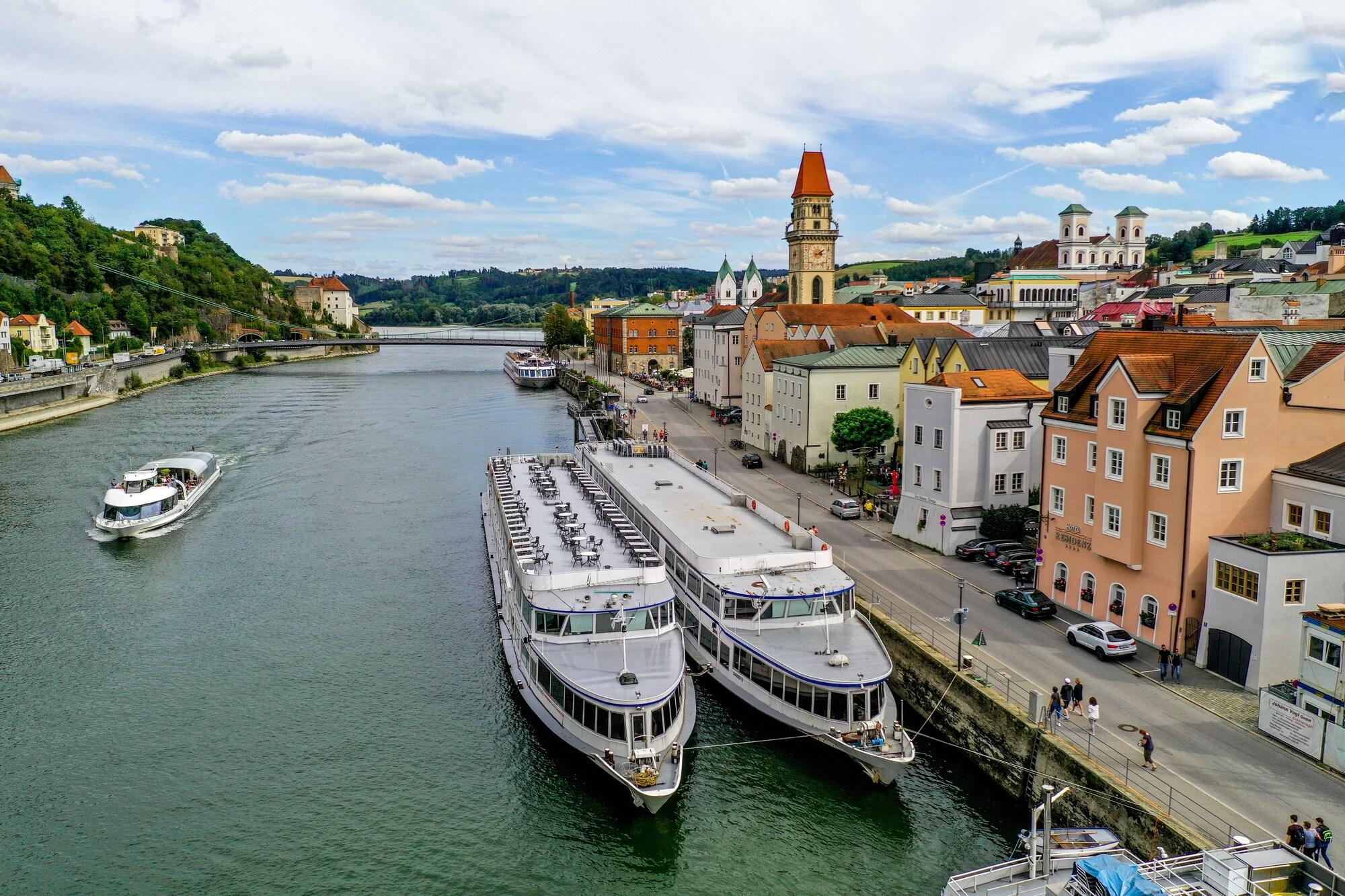 Vista Exterior Hotel Residenz Passau