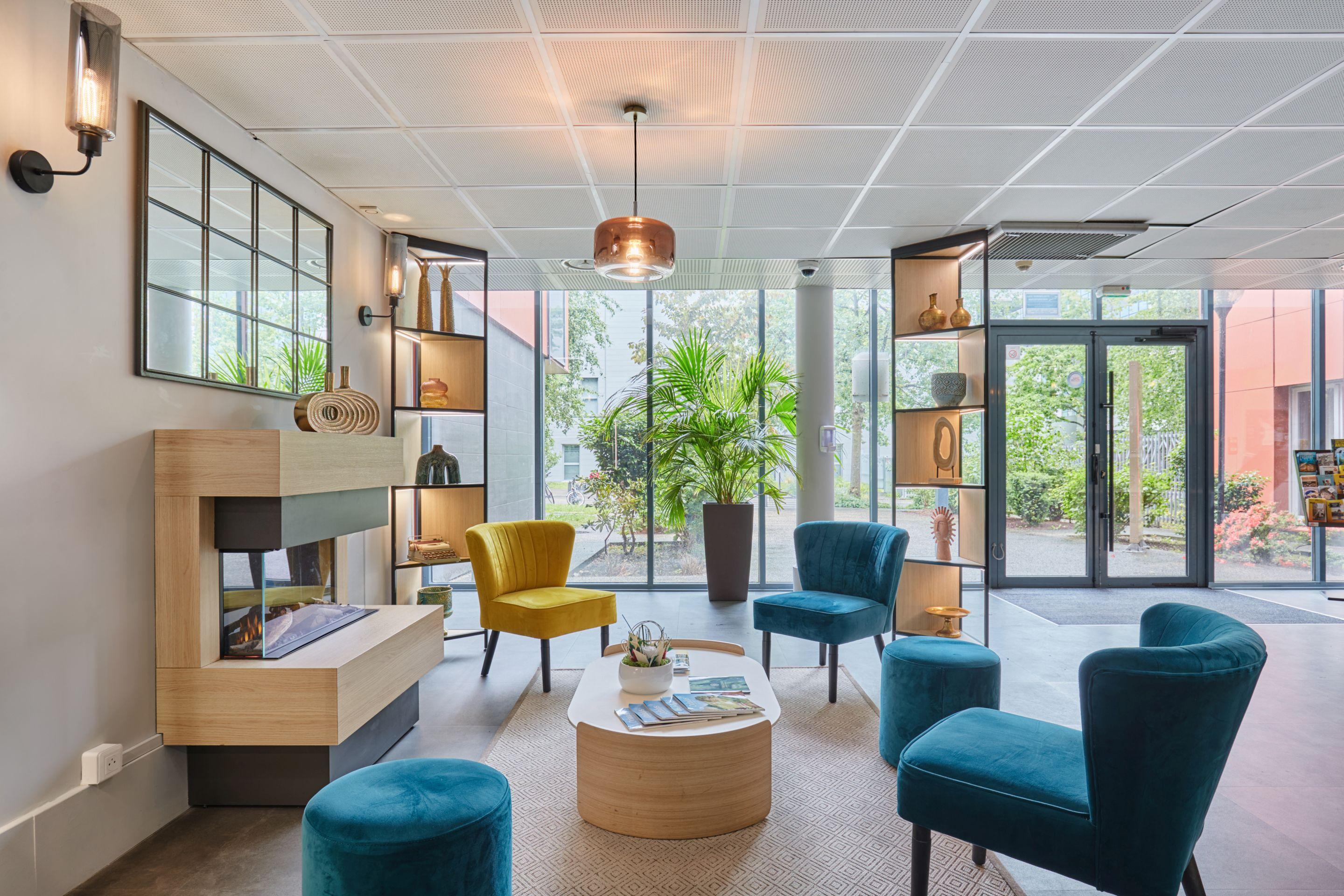 Vista Lobby Appart'hôtel Odalys City - Bioparc Lyon Est